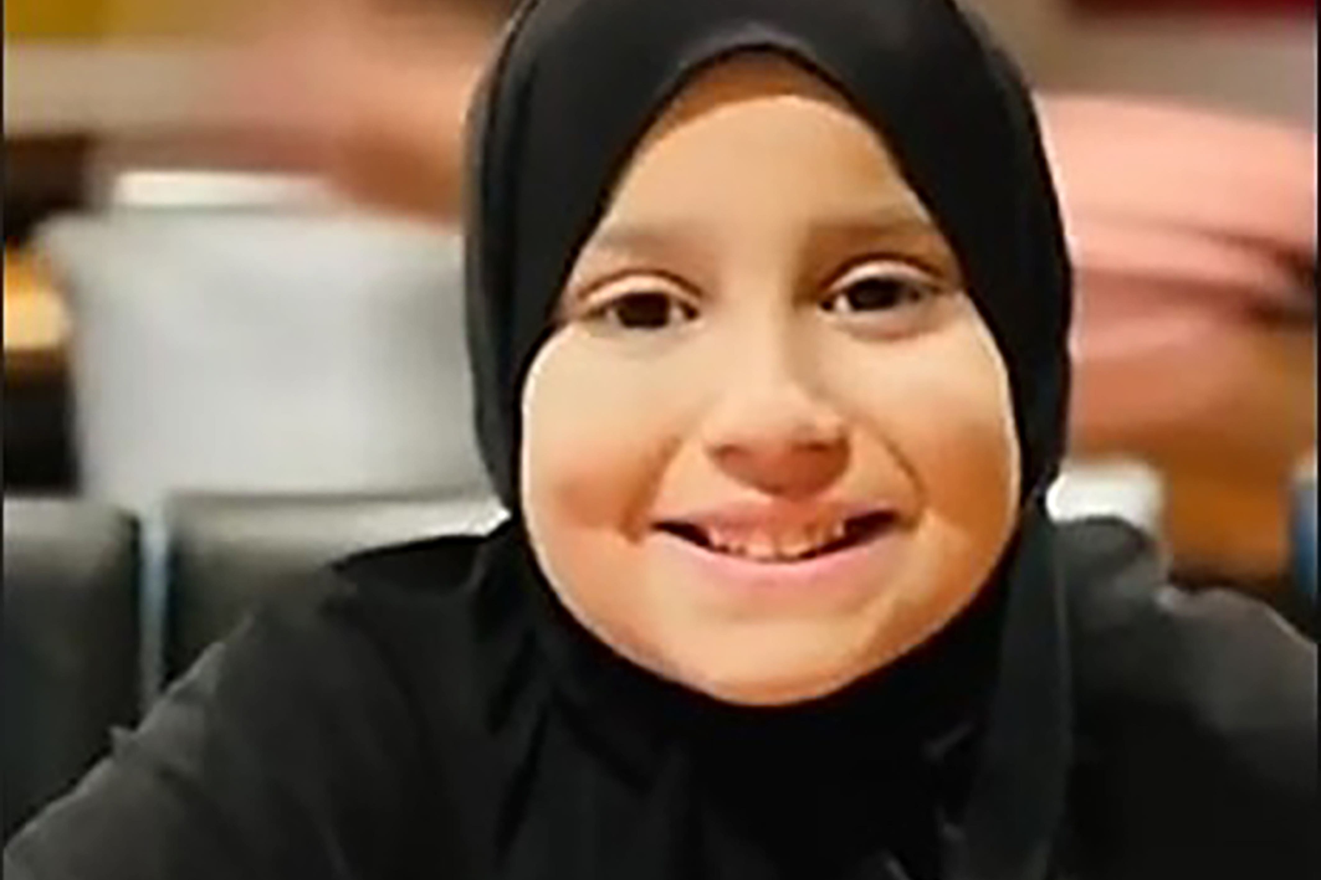 Sara Sharif began to wear a hijab to school (Surrey Police/PA)