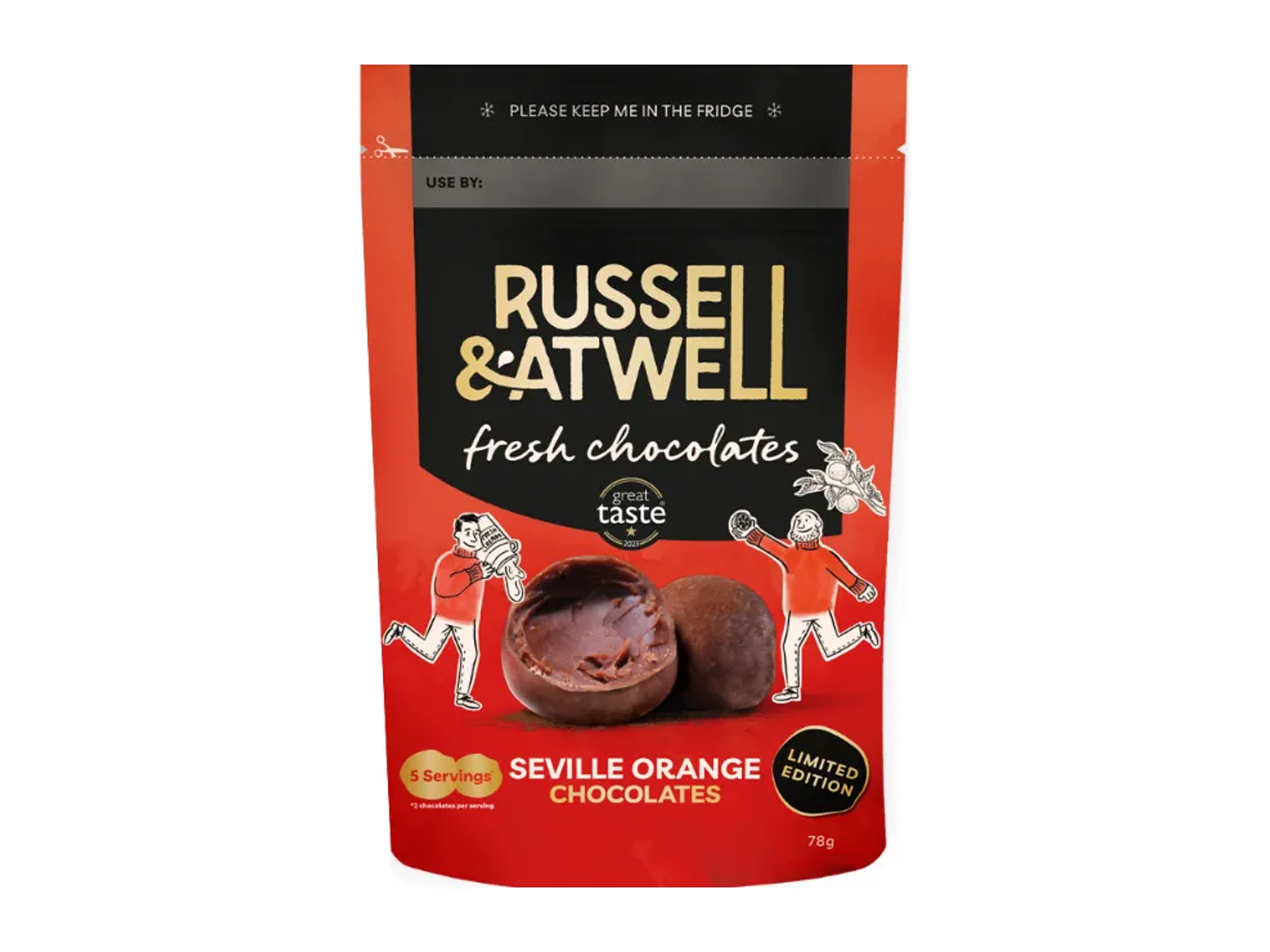 Best chocolate gifts IndyBest review Russell & Atwell limited edition Seville orange fresh chocolates