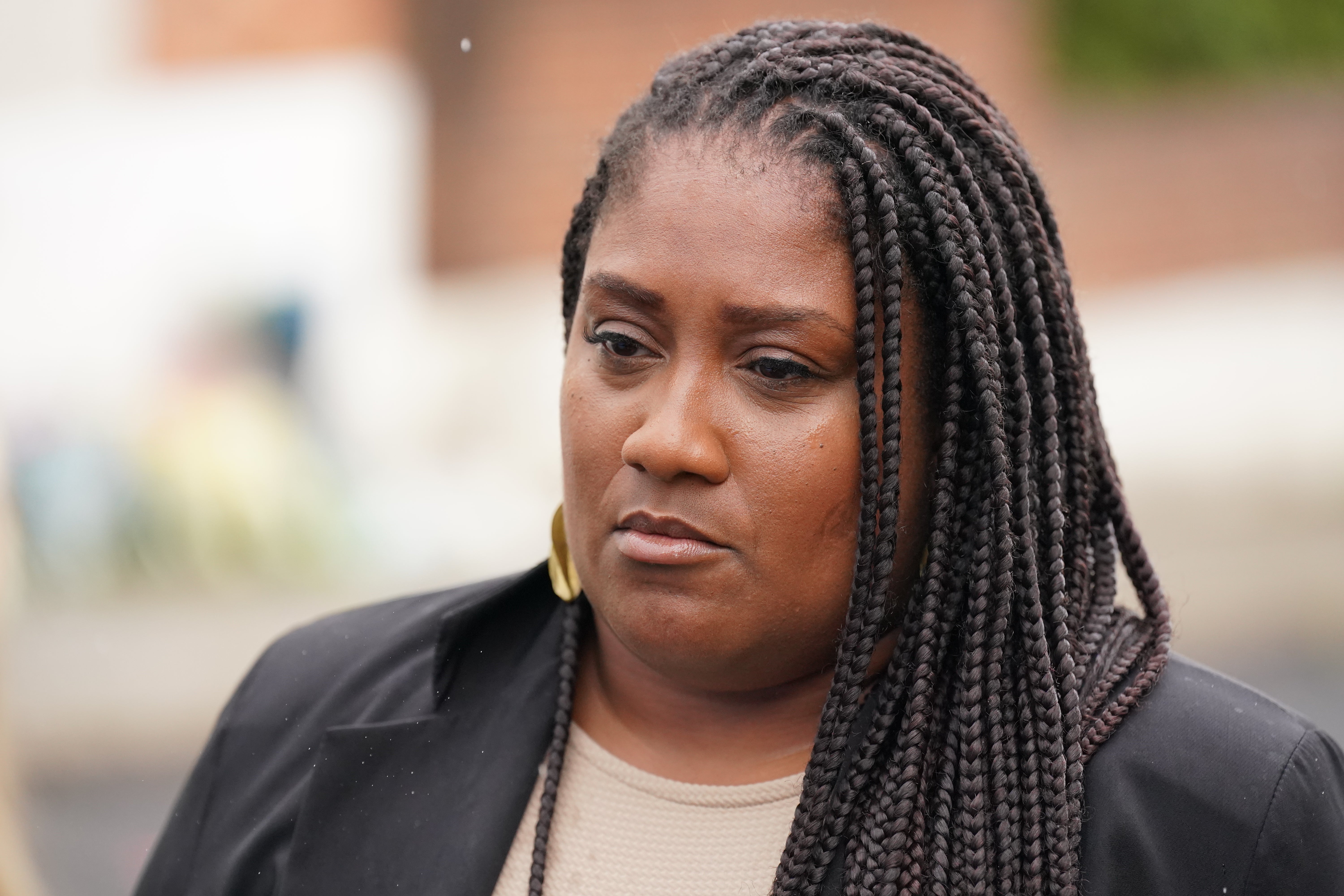 She had also touched the hair braids of Labour MP Bell Ribeiro-Addy without consent (Jonathan Brady/PA)