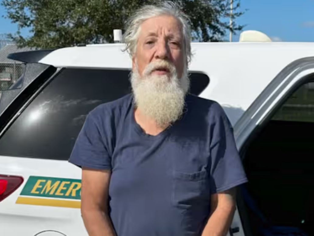 John Burgos, 72, was arrested on animal cruelty charges on October 23 after he allegedly shot and killed his dog after he began firing off a gun in his home because he was mad his power hadn’t been restored after Hurricane Milton