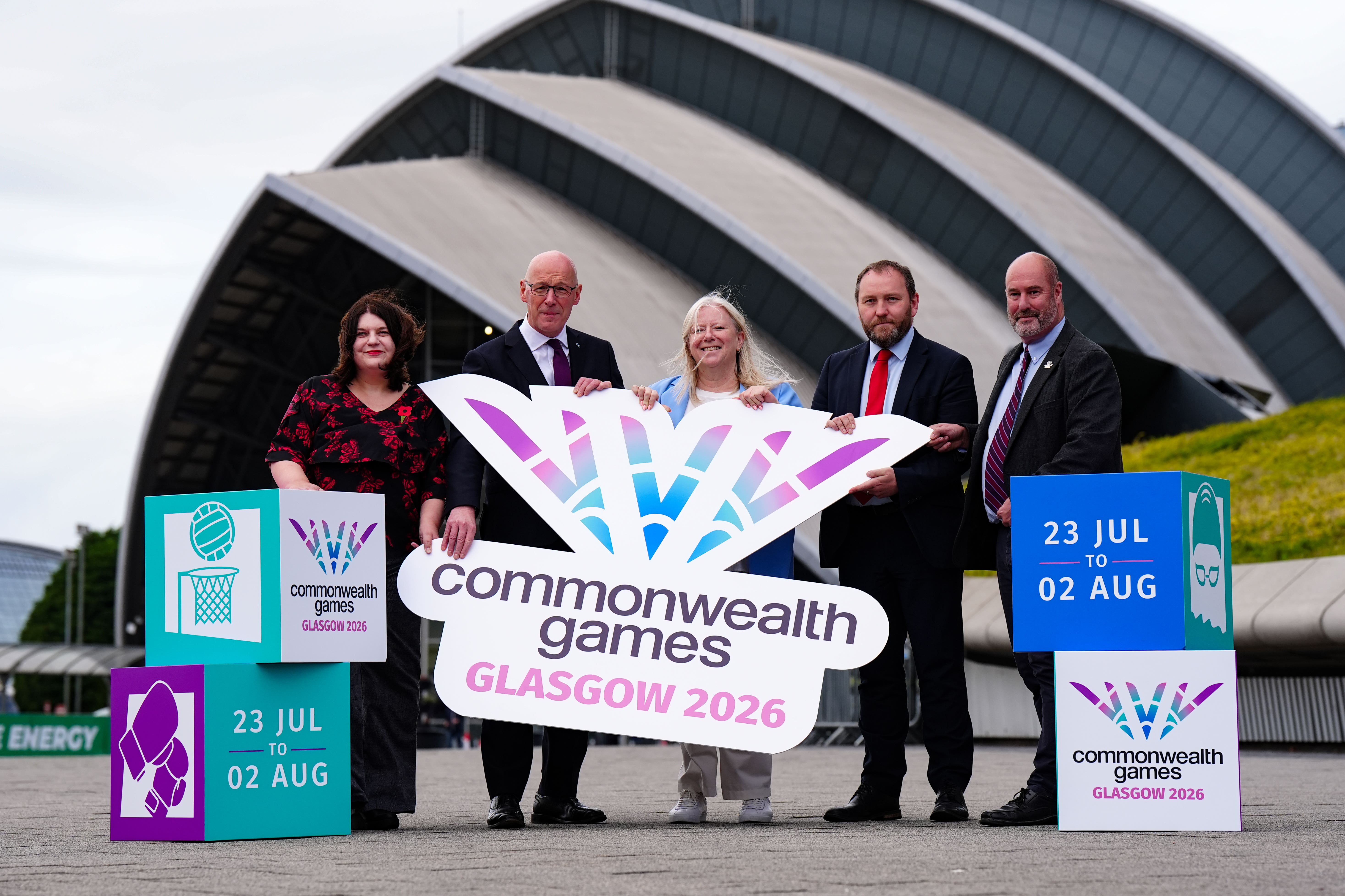 Glasgow will host the Commonwealth Games in 2026, but it will be a slimmed down version of the event (Jane Barlow/PA)