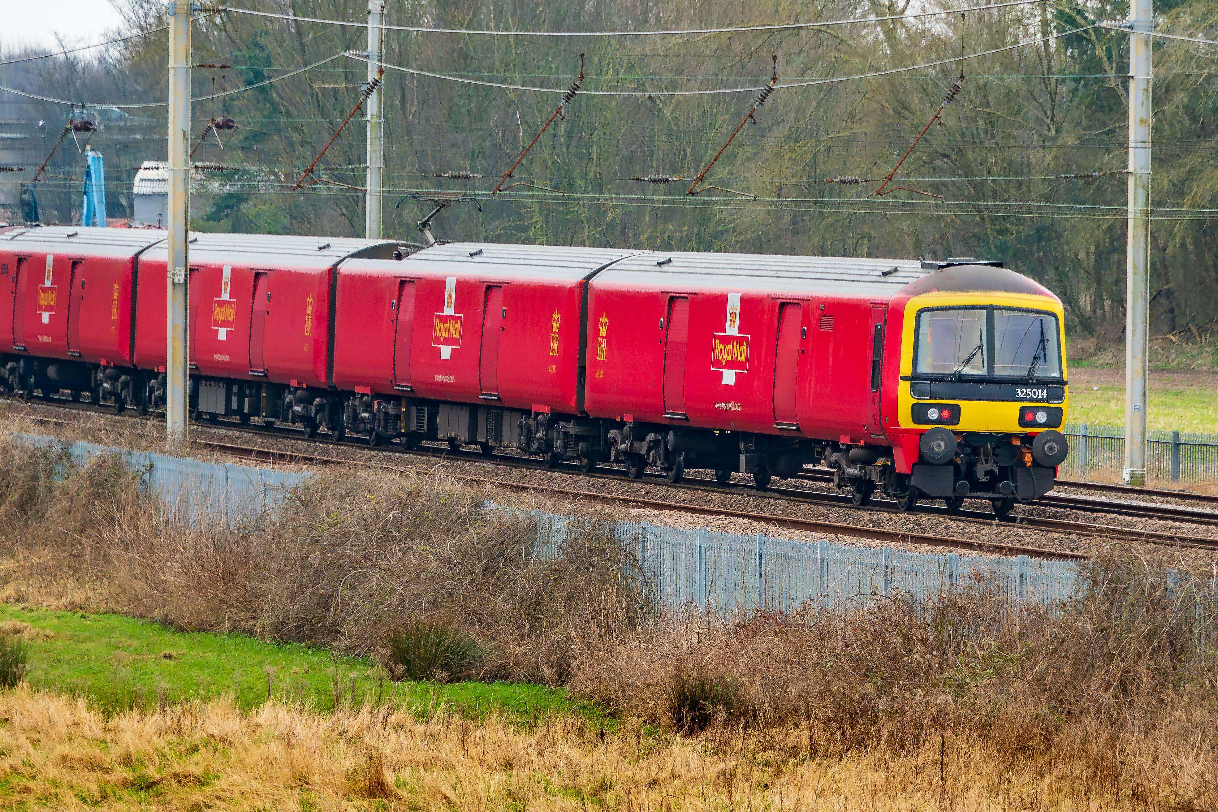 Public transport campaigners have urged Royal Mail to transport post by rail after the company stopped using its fleet of mail trains last month (Alamy/PA)