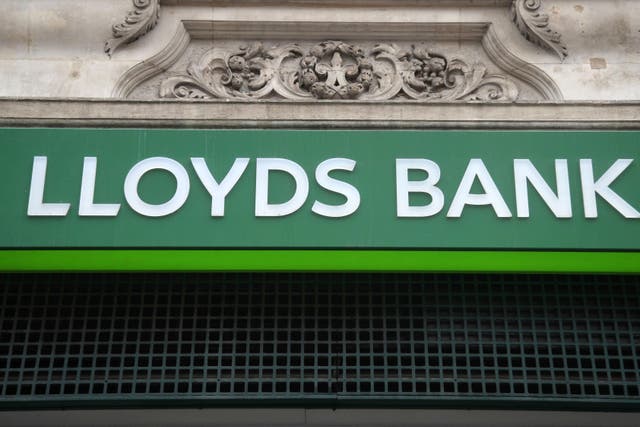 Lloyds customers can now ask for payments from friends and family, using a QR code (Yui Mok/PA)