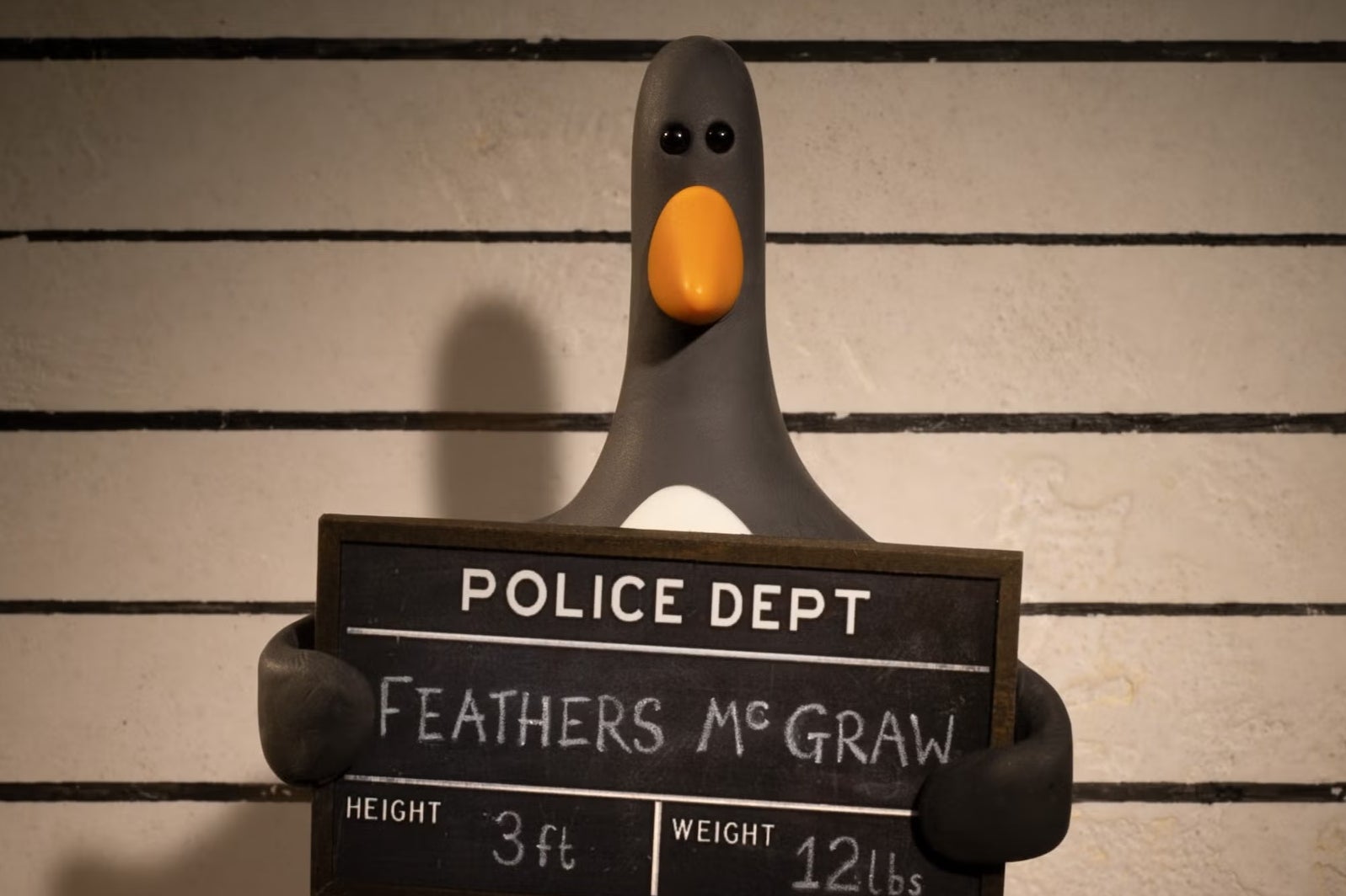 Chilling: Feathers McGraw in ‘Vengeance Most Fowl’