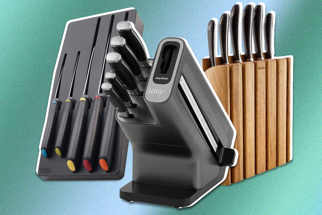 Some of our picks come complete with sharpening tools and cutting boards