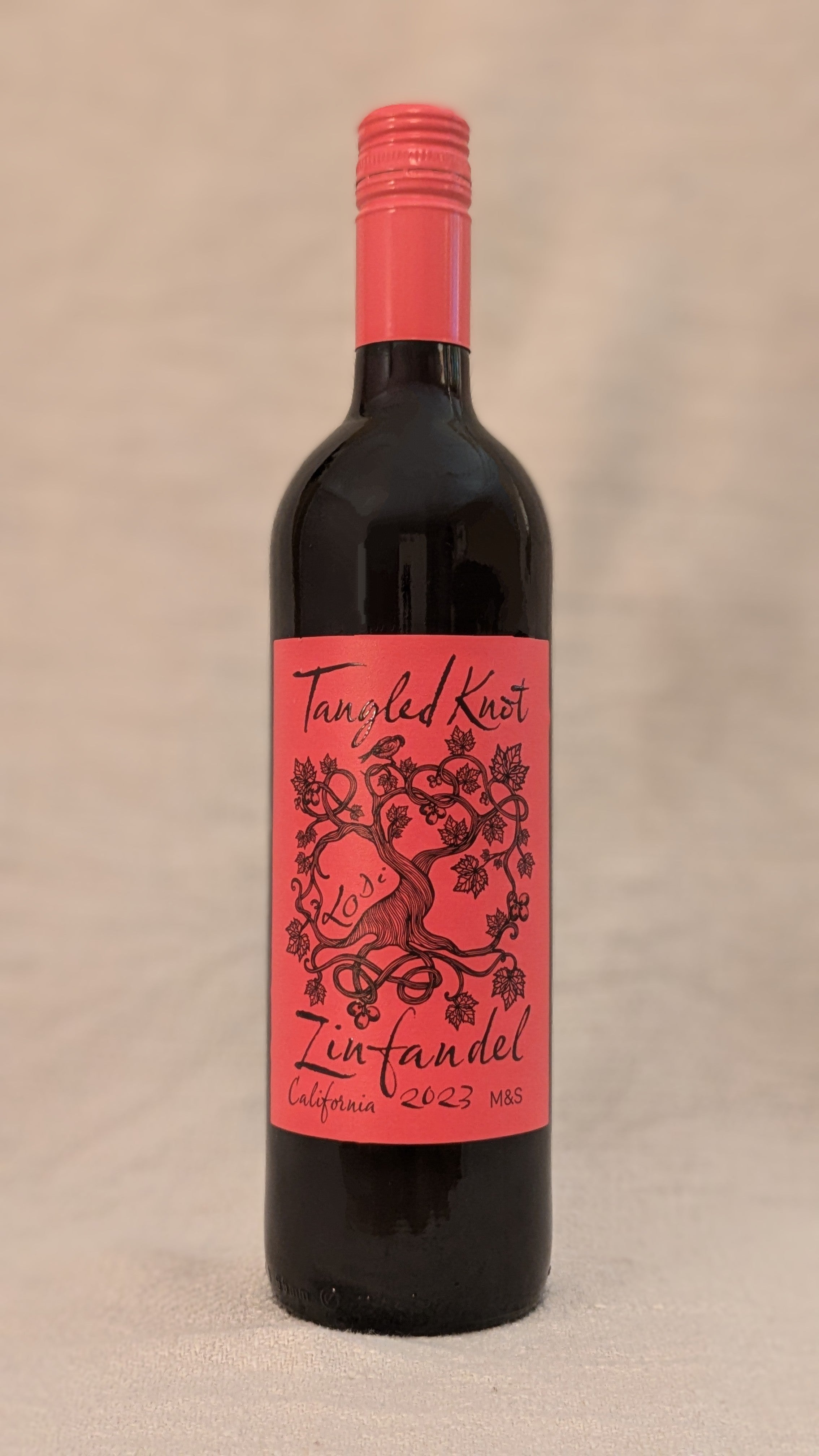 M&S Tangled Knot Zinfandel, Lodi, California, 2023