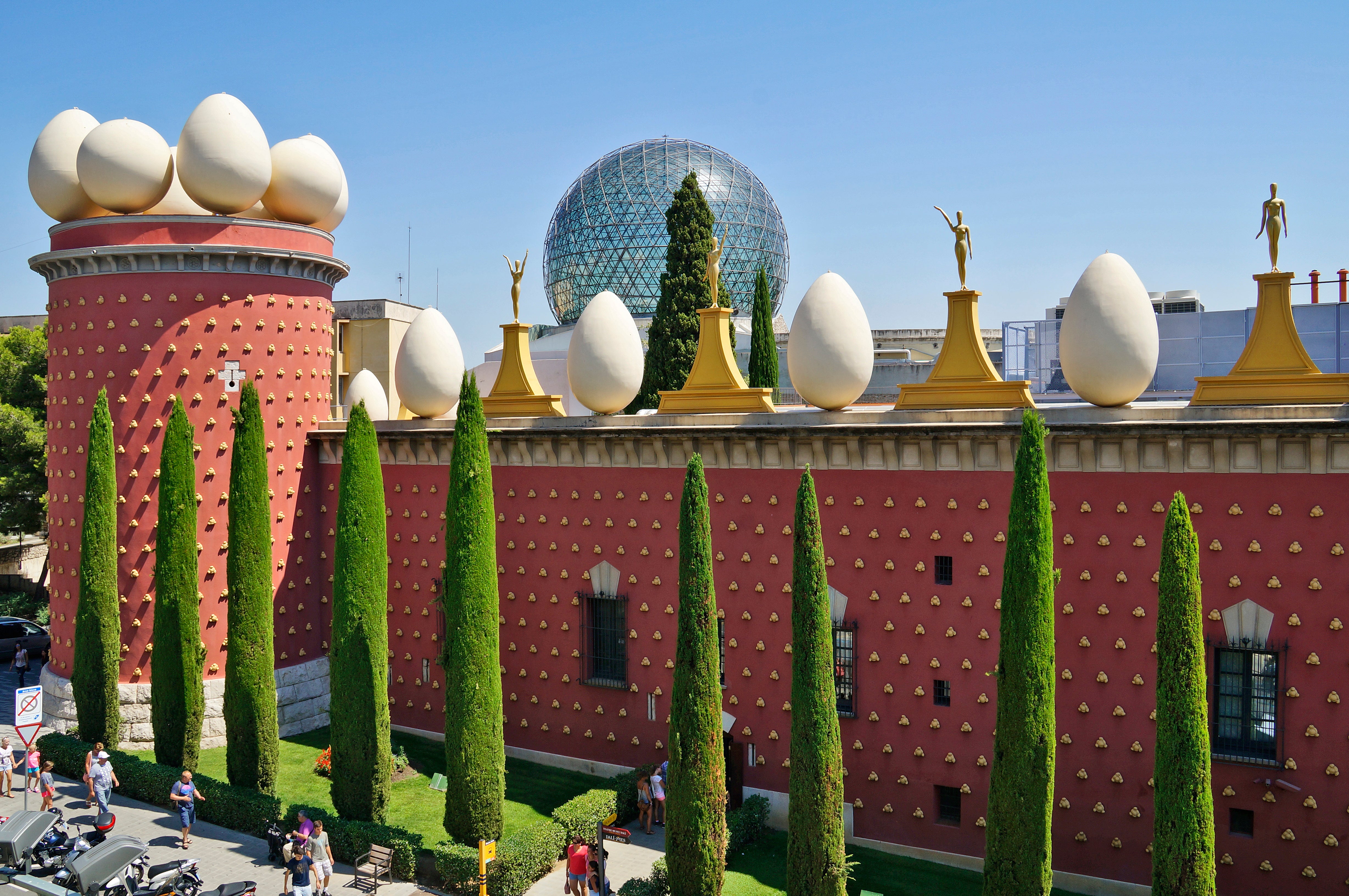 The Dalí Theatre-Museum in the artist’s hometown of Figueres