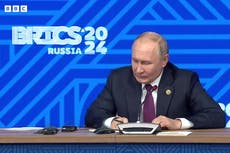 Furious Vladimir Putin blasts BBC journalist Steve Rosenberg when challenged at press conference