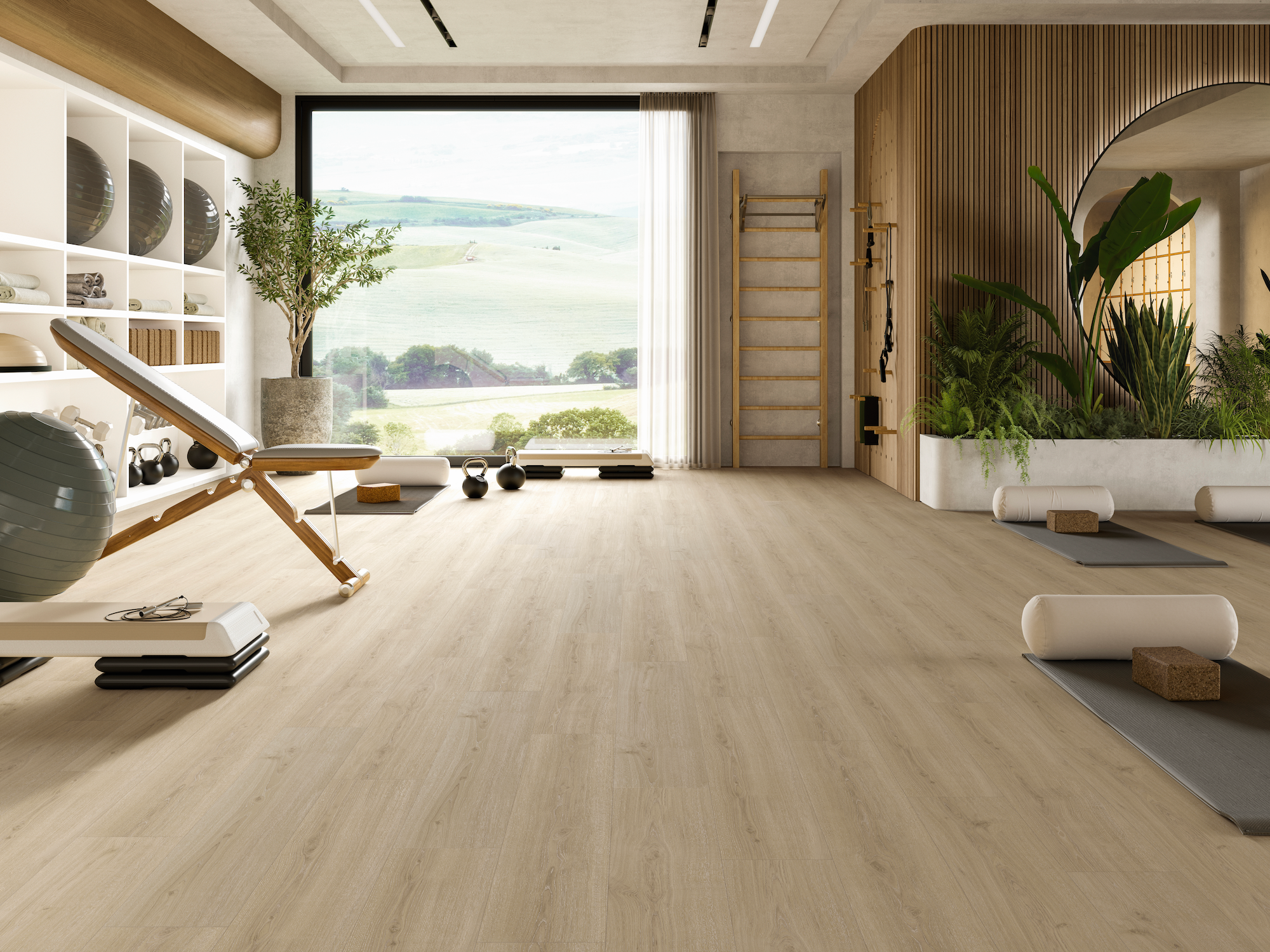 Modern manufacturing techniques allow vinyl flooring to be made in different formats, such as tiles and planks