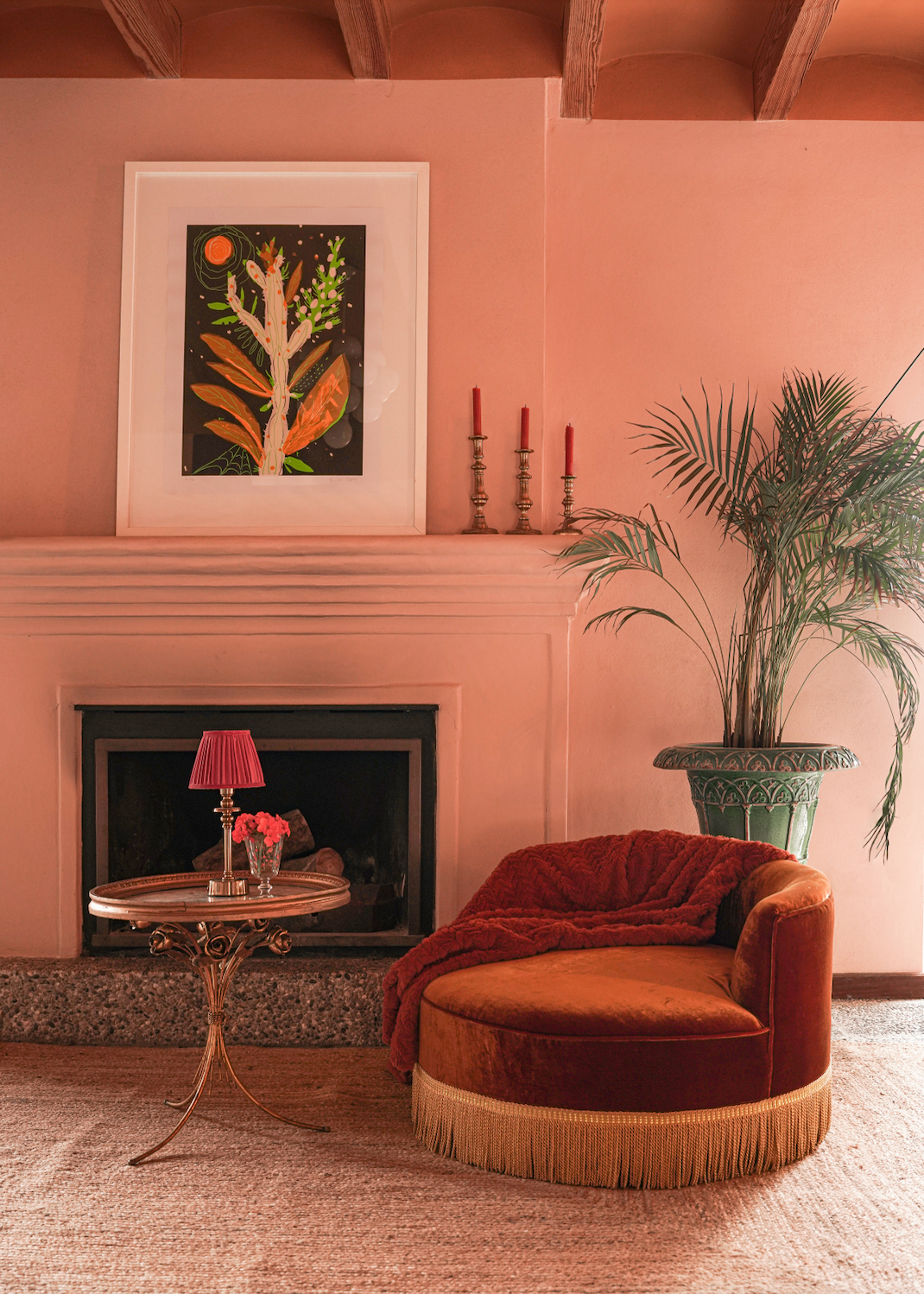 If you’re considering a ‘neutral’ colour, plaster pink is more fun than beige