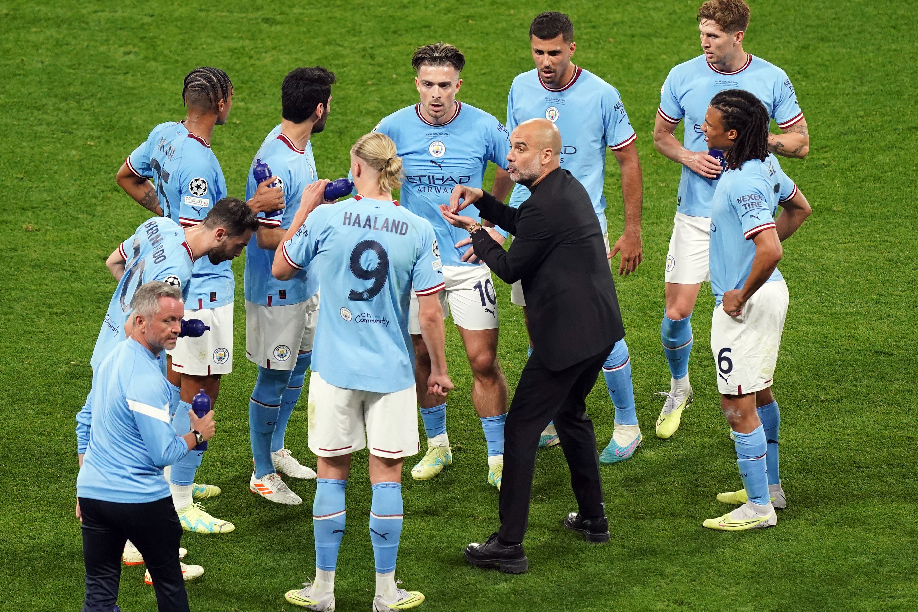 Pep Guardiola says his relationship with his players is as strong as ever (Mike Egerton/PA)