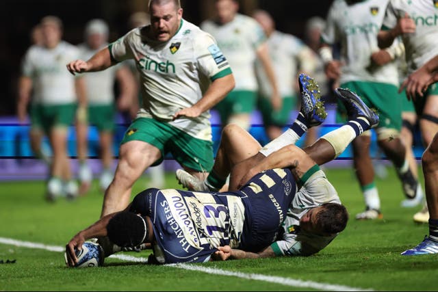 <p>Kalaveti Ravouvou scored twice for Bristol</p>