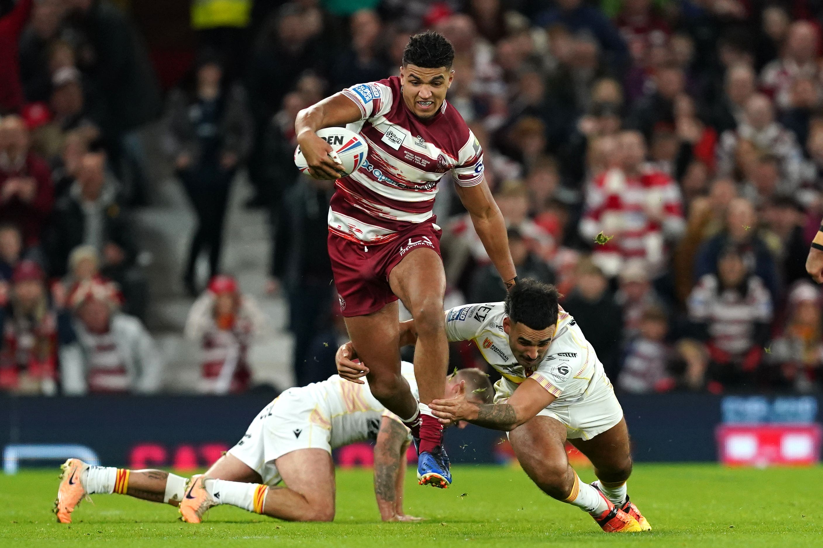 England’s Kai Pearce-Paul plans to take Sunday’s clash with Samoa by storm (Martin Rickett/PA)