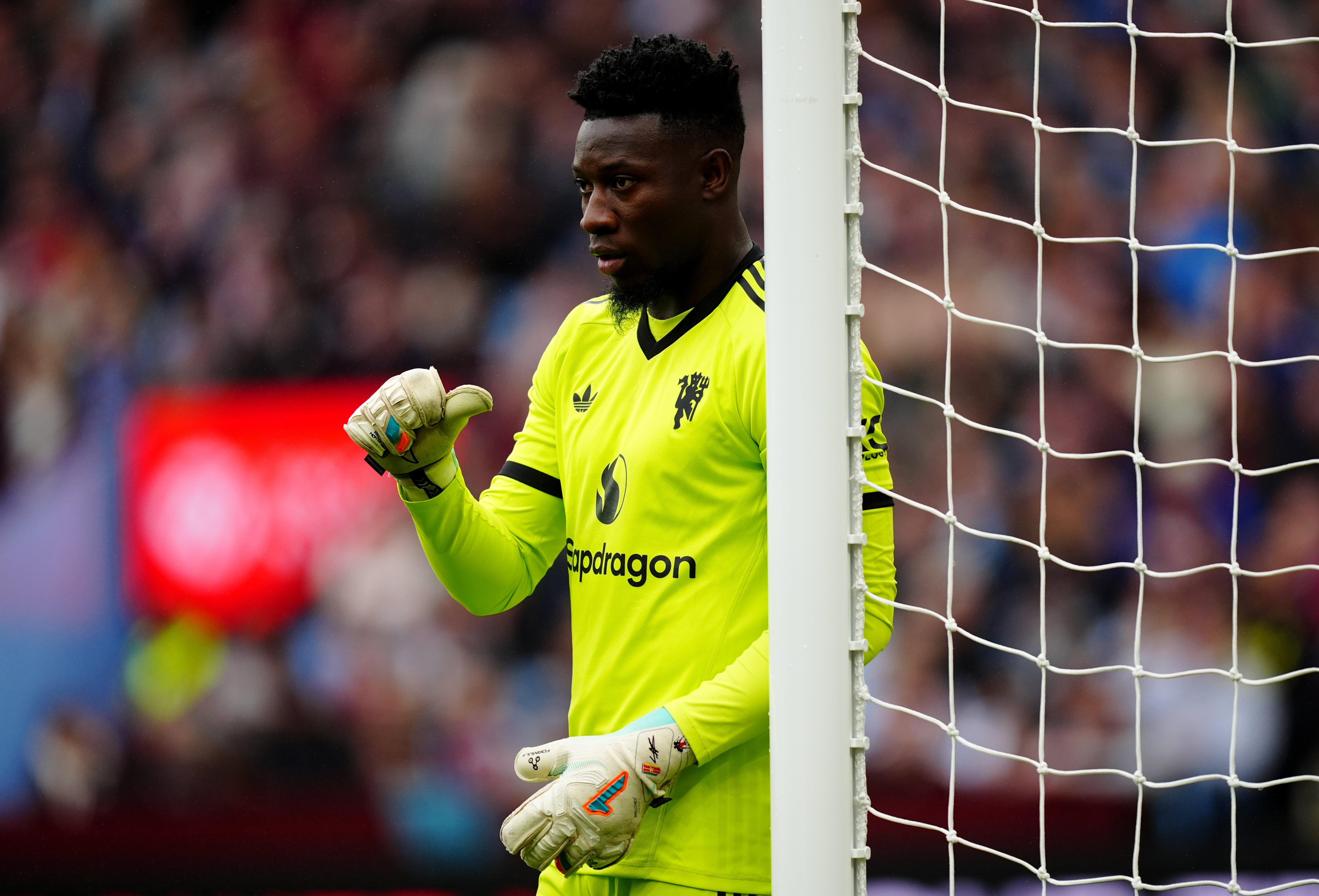 Onana will be charged with starting United’s build-up play