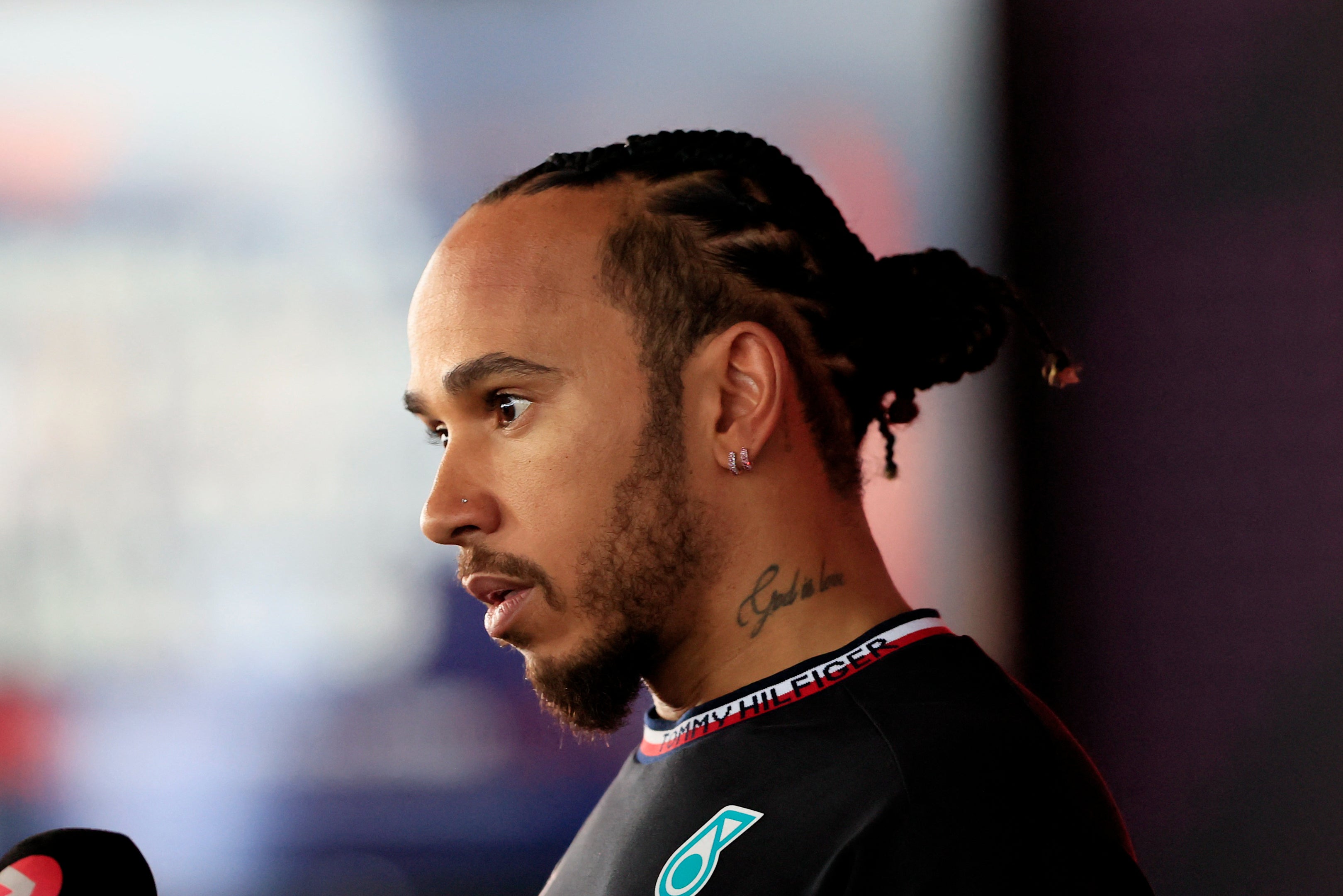 Lewis Hamilton was left upset after qualifying in Mexico City