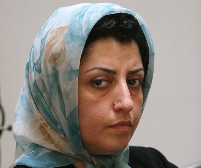 <p>Narges Mohammadi </p>