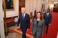 Harris’s team reportedly keeps Biden from campaign trail in a ‘slow-moving break-up’