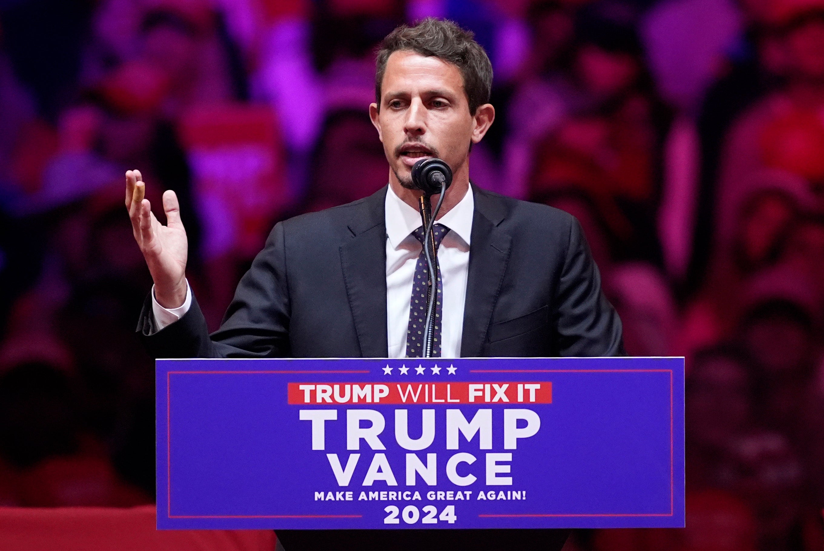 Tony Hinchcliffe delivered a series of racist jokes aimed at Puerto Rico, Latinos, and Black people during Trump’s MSG rally on Sunday