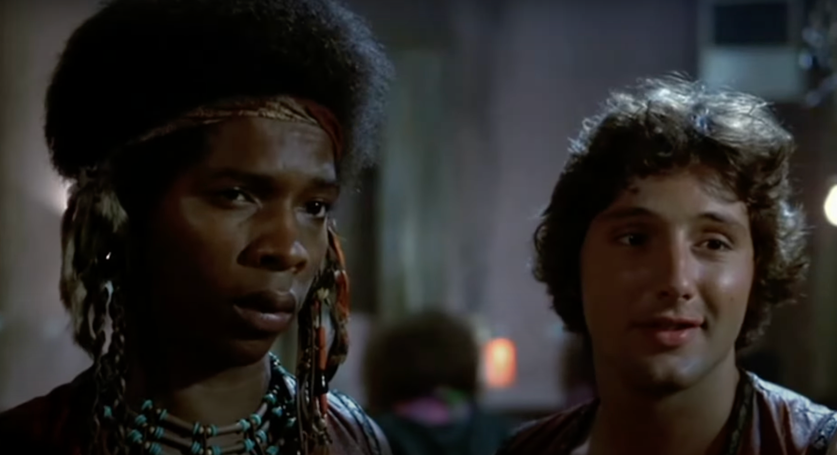 David Harris and Terry Michos in ‘The Warriors’