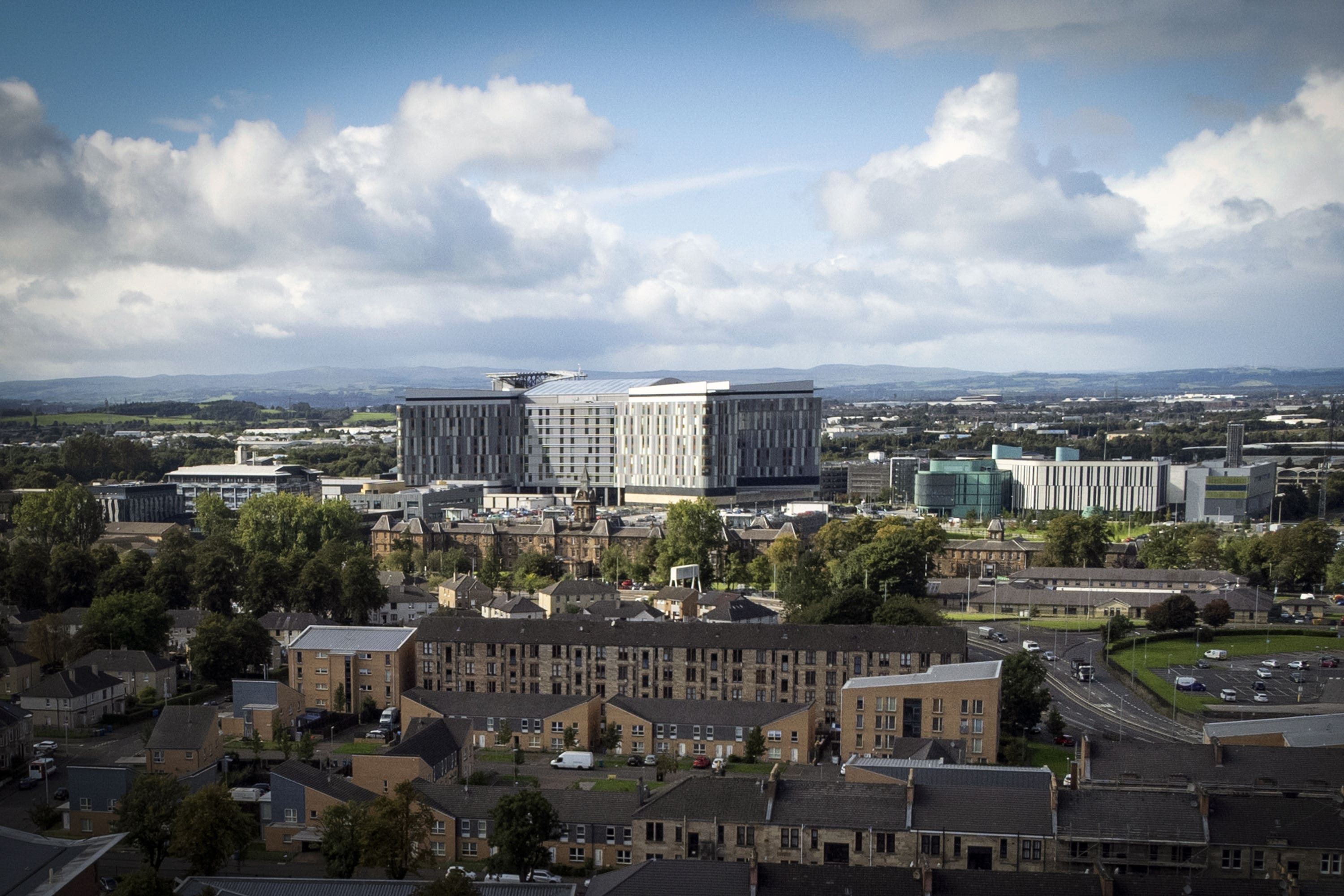 Freya was born at the Queen Elizabeth University Hospital in Glasgow (Jane Barlow/PA)