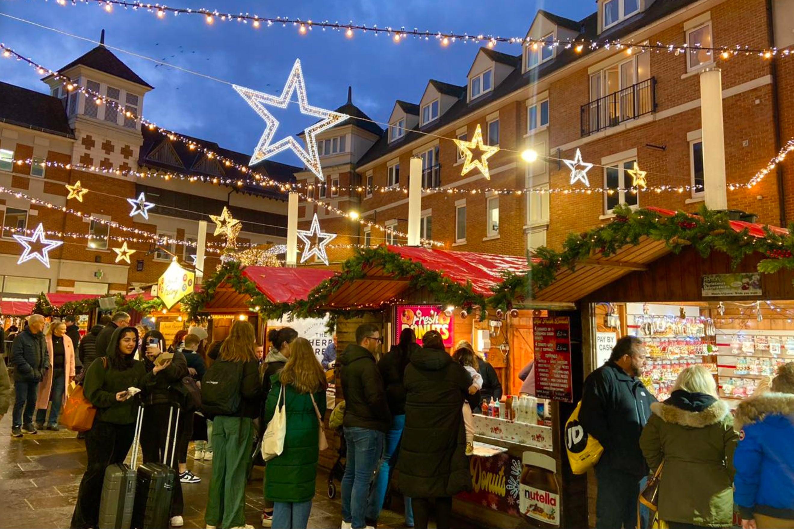 There are 150 stallholders at Canterbury Christmas Market