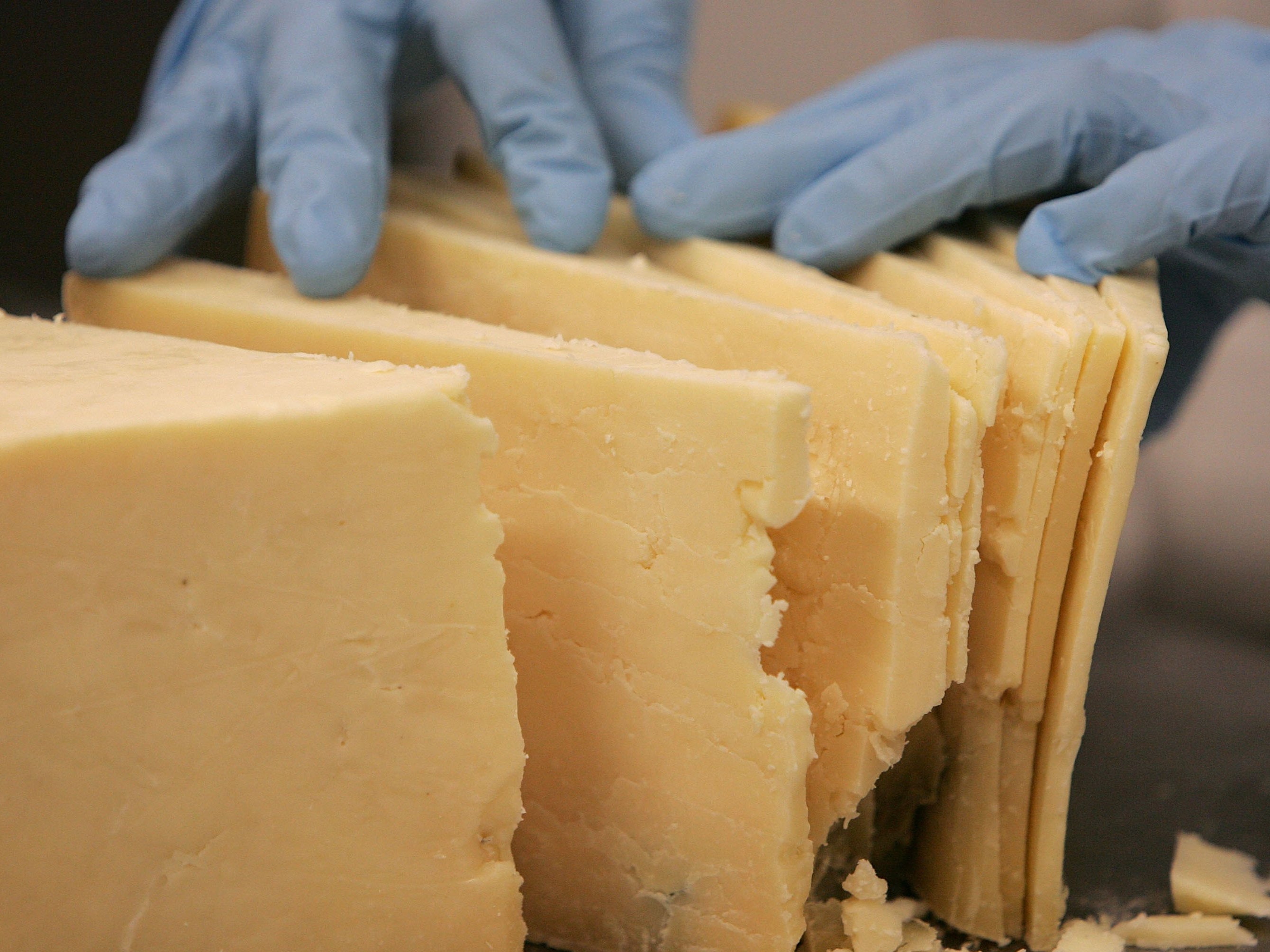 The gourmet cheese could end up in landfill – or worse, resold in bulk...