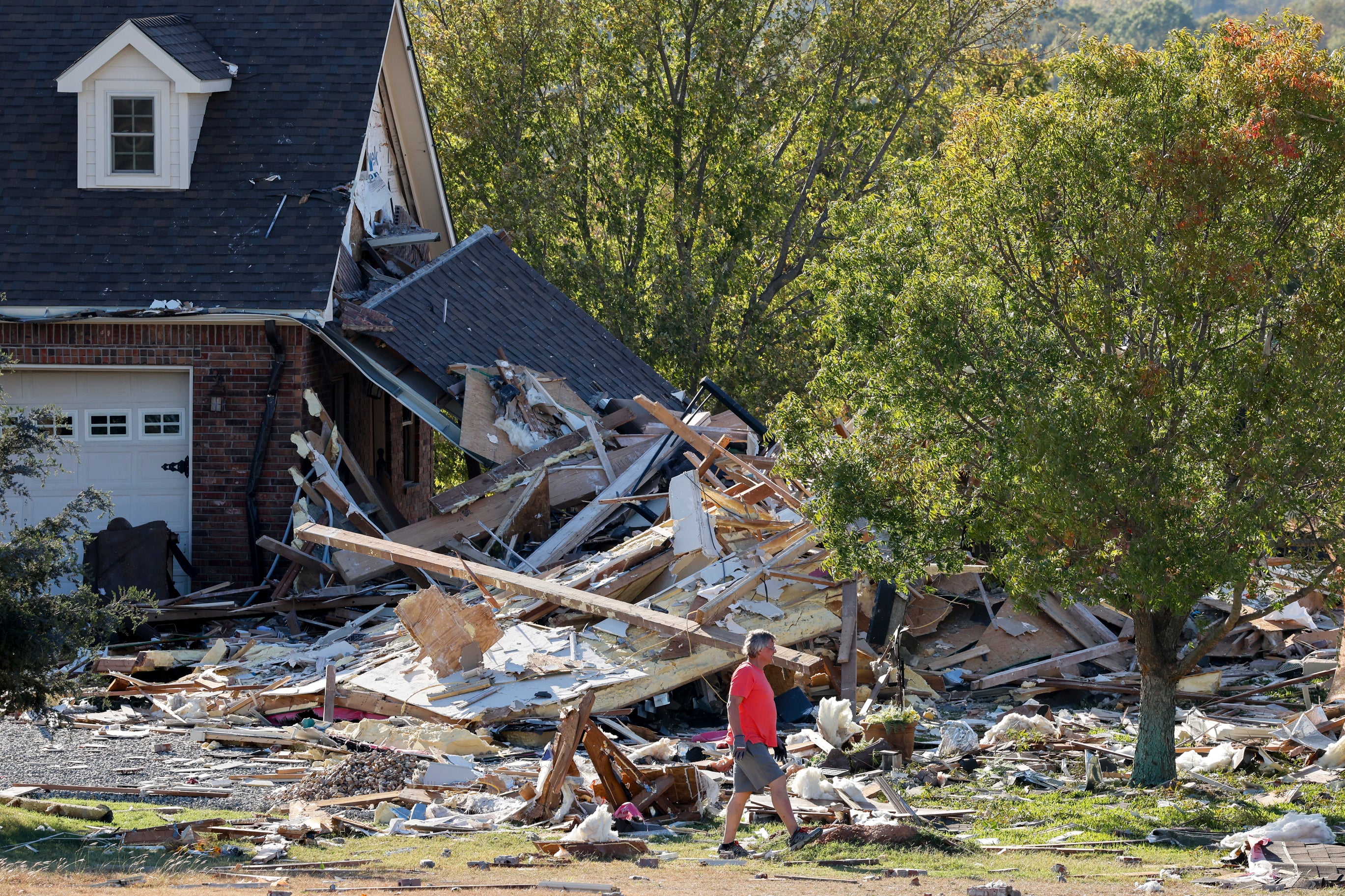 APTOPIX Texas Home Explosion