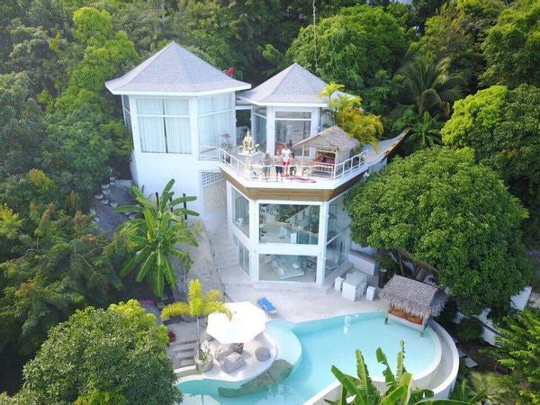 Tim described this Ko Samui property as a ‘James Bond-style villa’