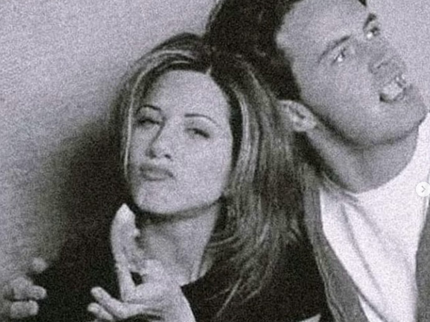 Aniston and Perry in the early days of their career