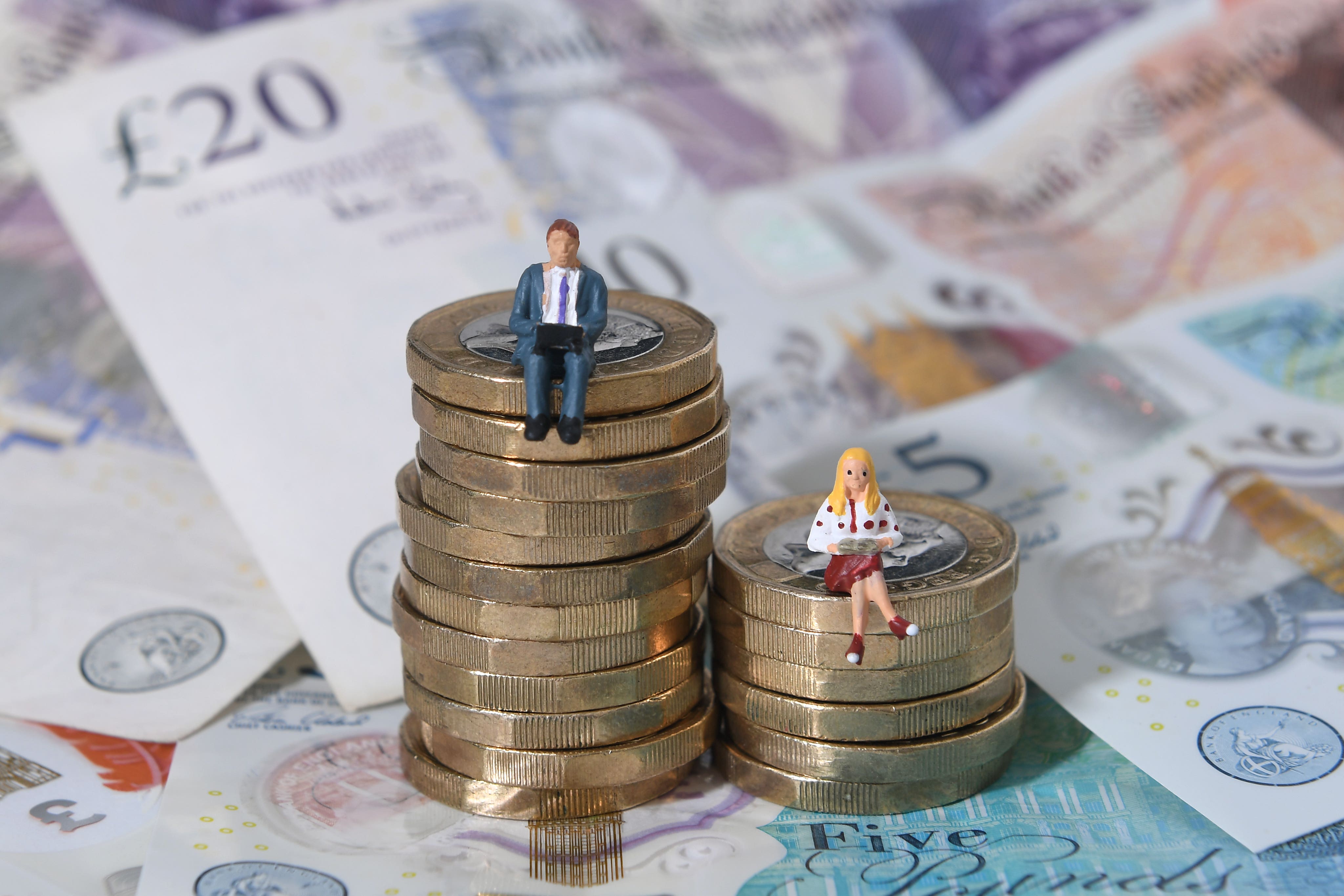 Official data has shown the UK gender pay gap decreased to 7% in 2024 (Joe Giddens/PA)