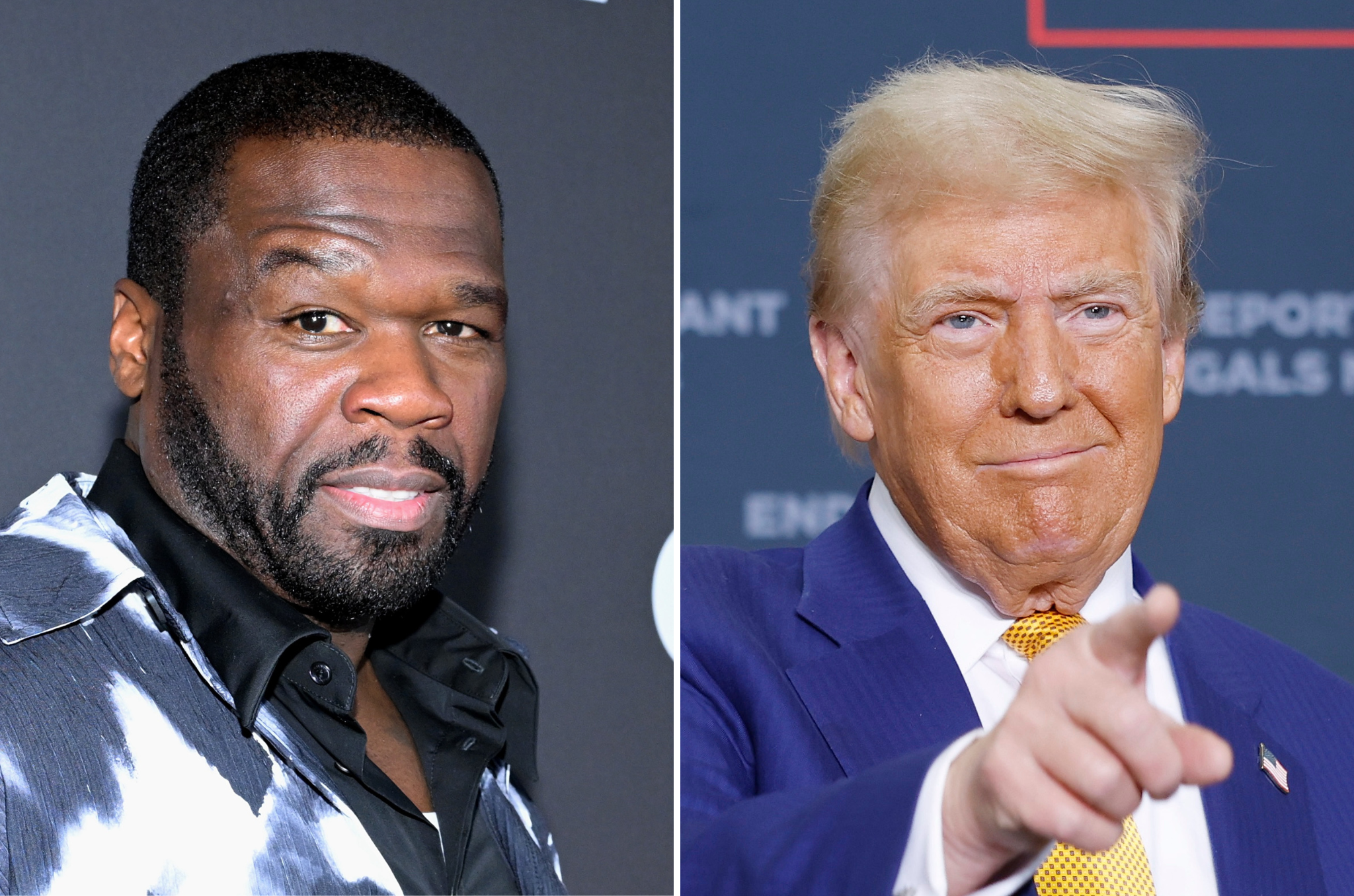 50 Cent and Donald Trump