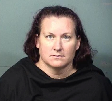 Ashely Pearce, 39, was arrested in Brevard County, Florida, after she allegedly sent a student at Merritt Island High School sexually explicit images. Pearce was employed as a cafeteria worker at the school at the time of the alleged incident