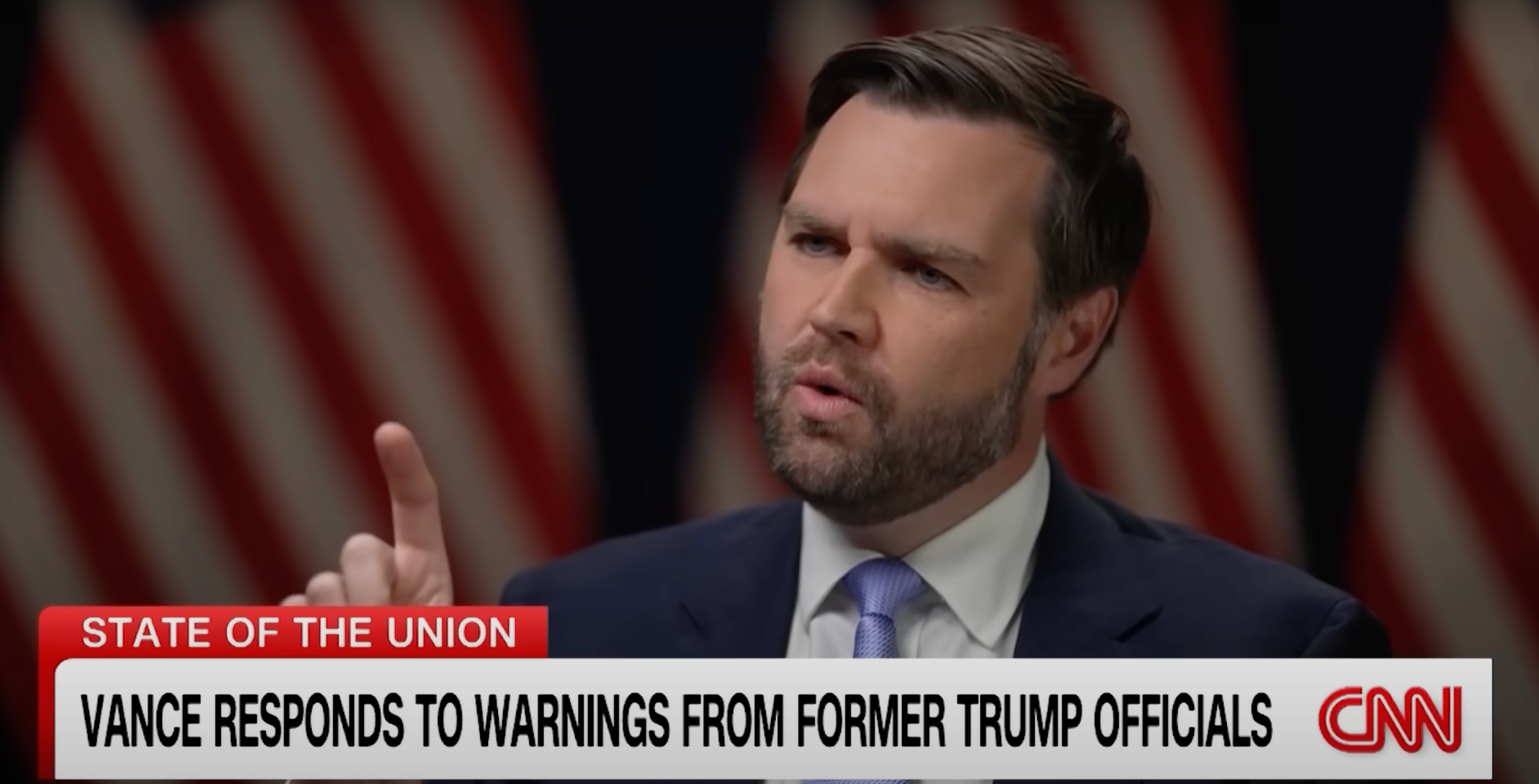 JD Vance sat down with CNN’s Jake Tapper on Sunday’s State of the Union