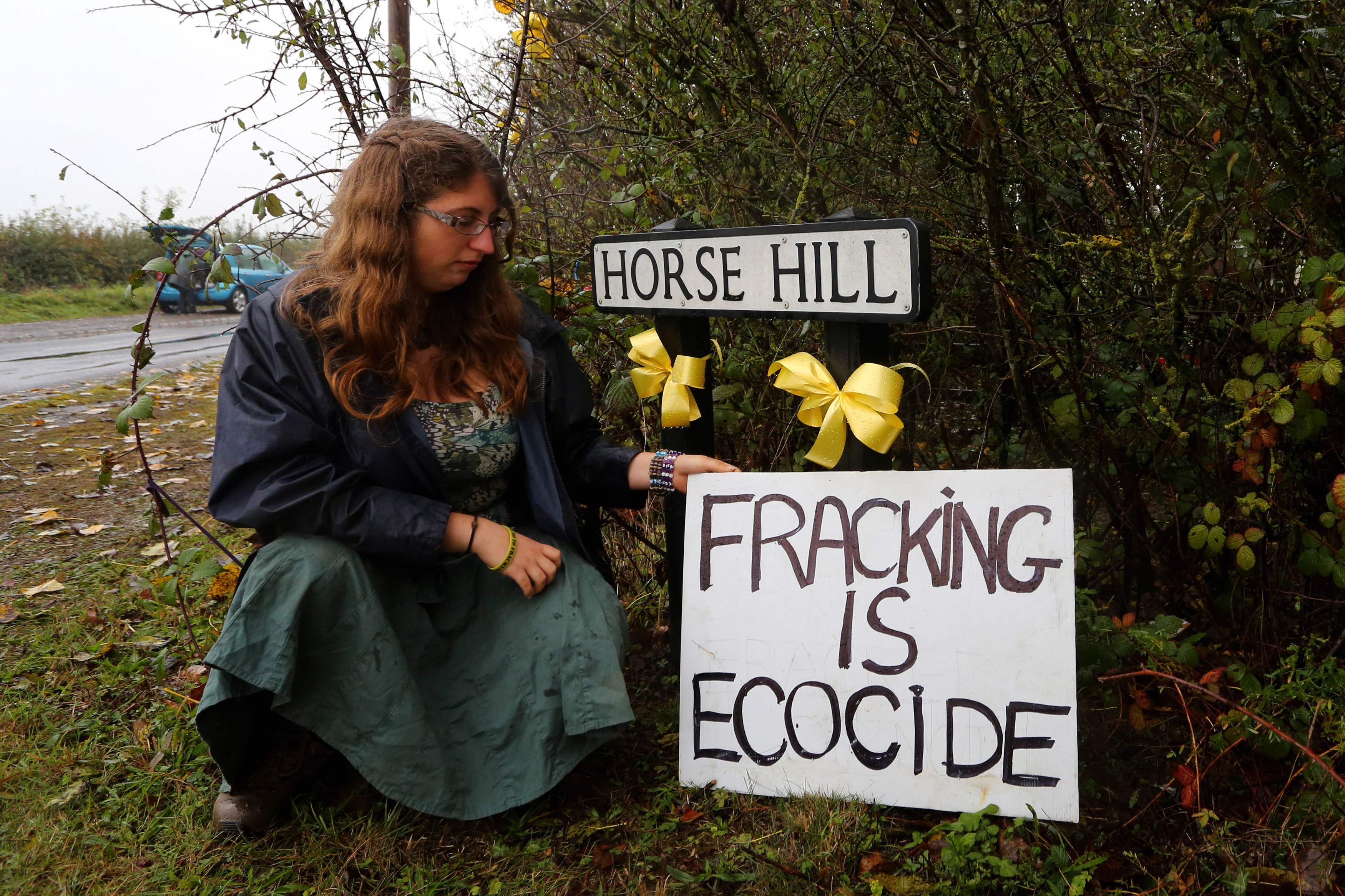 Developers have suspended oil extraction at the Horse Hill site in Surrey four months after the Supreme Court quashed its planning permission (Gareth Fuller/PA)