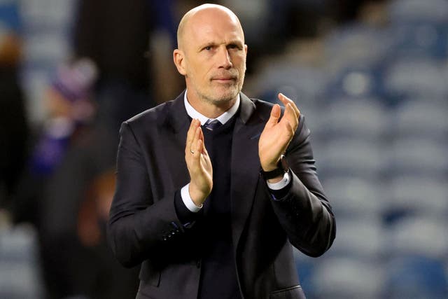 <p>Rangers manager Philippe Clement is under pressure </p>