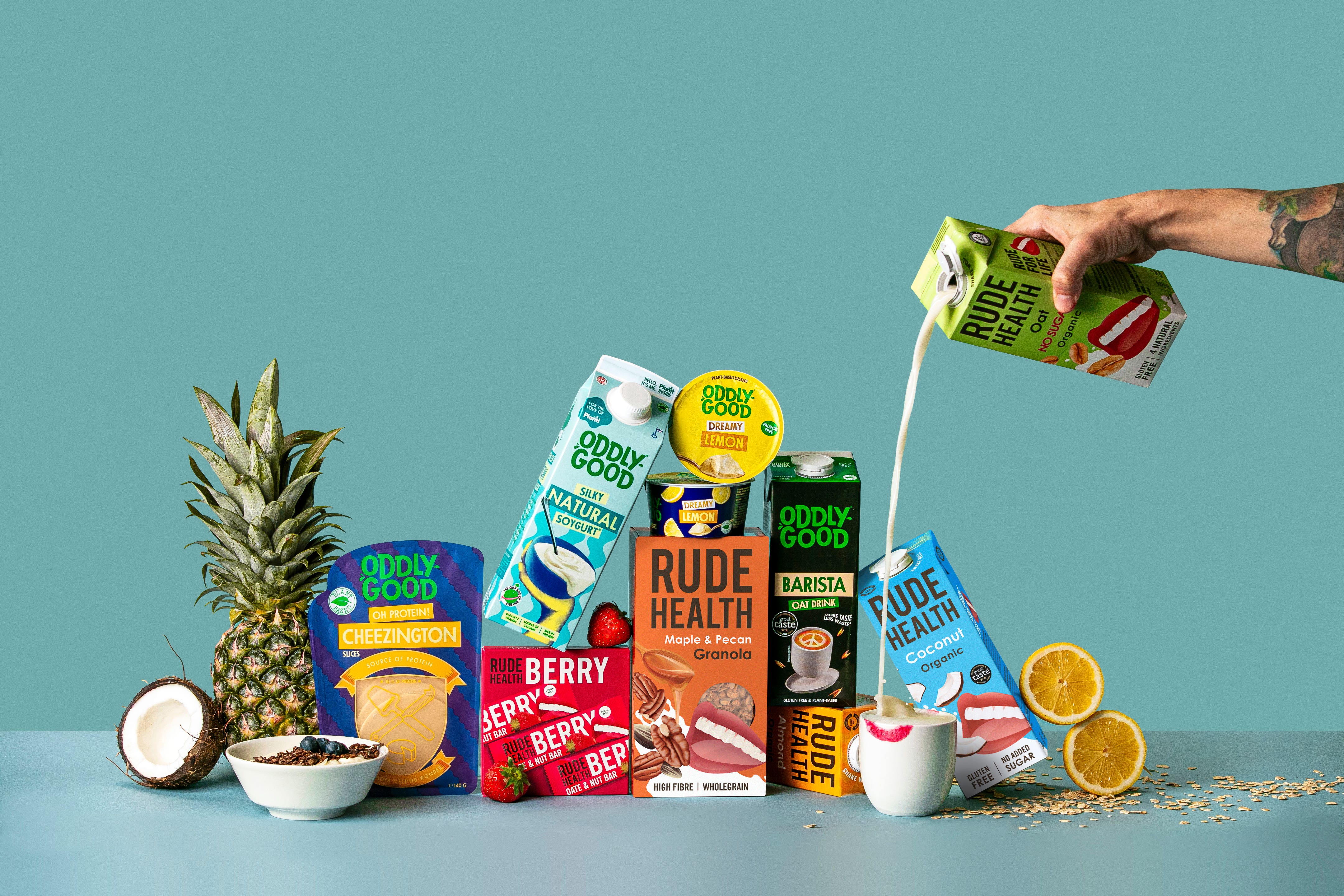 Oddlygood has bought UK plant-based milk firm Rude Health (Rude Health/PA)