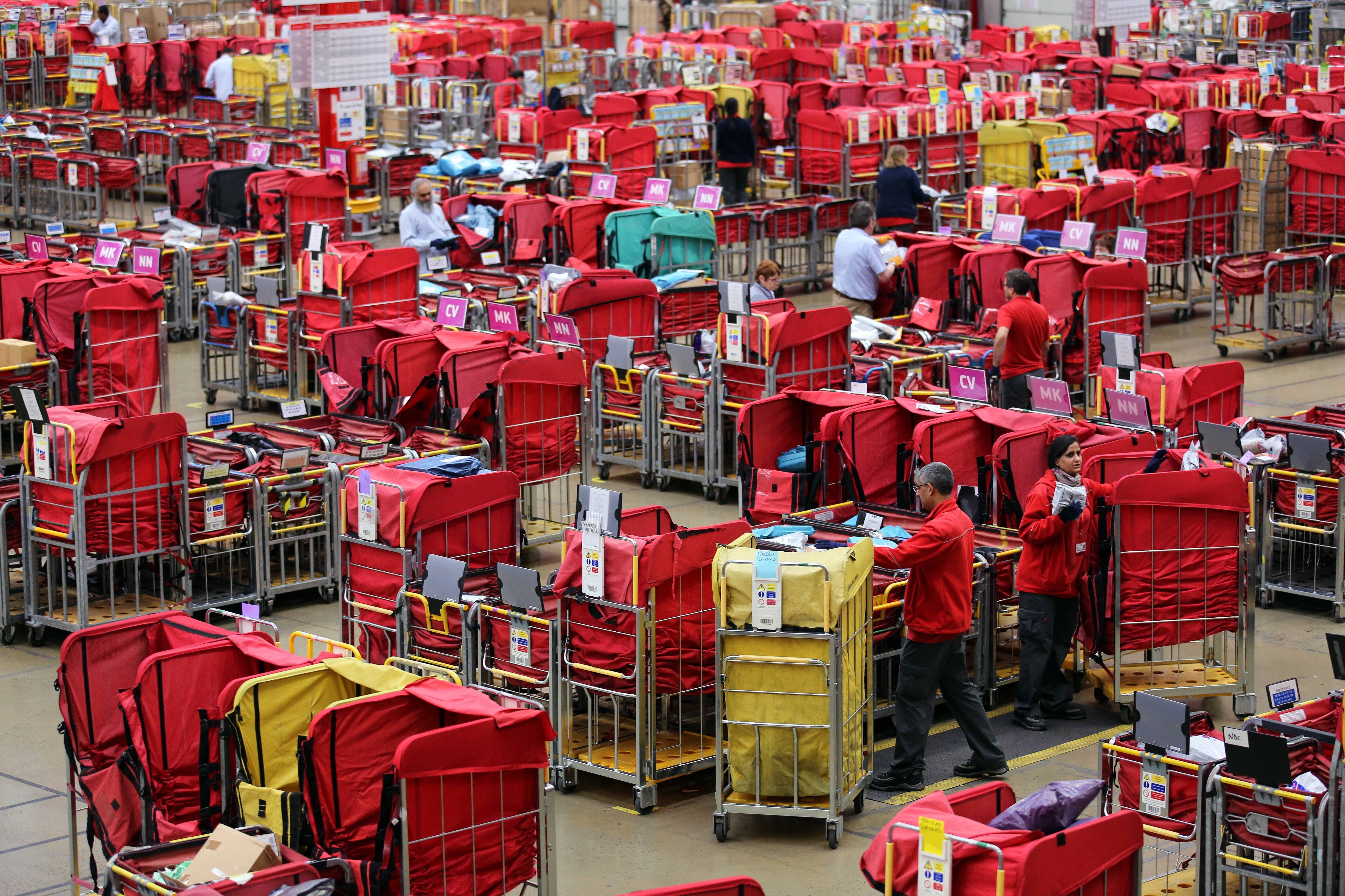 Royal Mail's South Midlands Mail Centre, Northampton