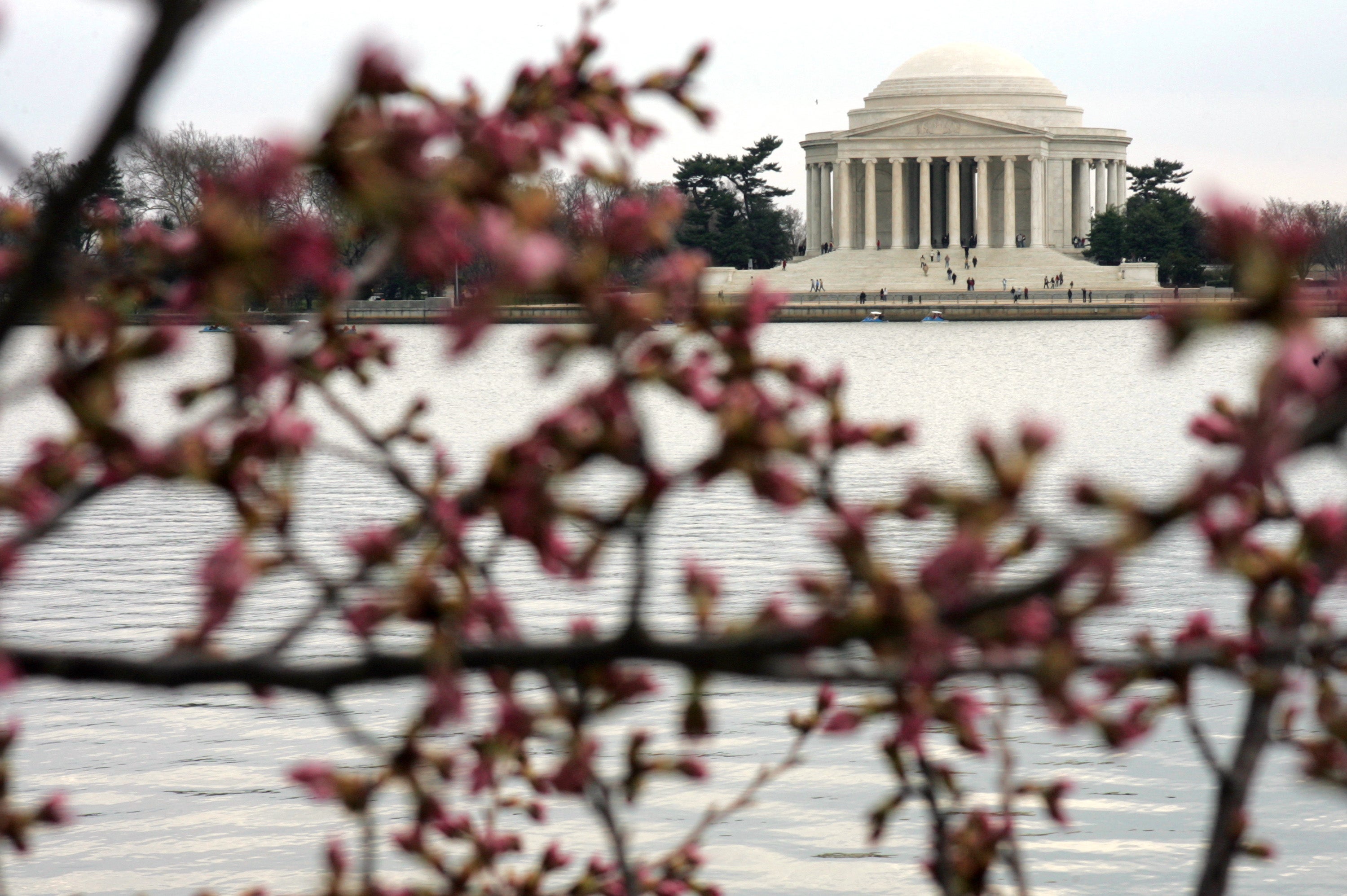 The Washington, D.C. memorial to Thomas Jefferson, who the House installed as president after he and Aaron Burr tied in the Electoral College vote