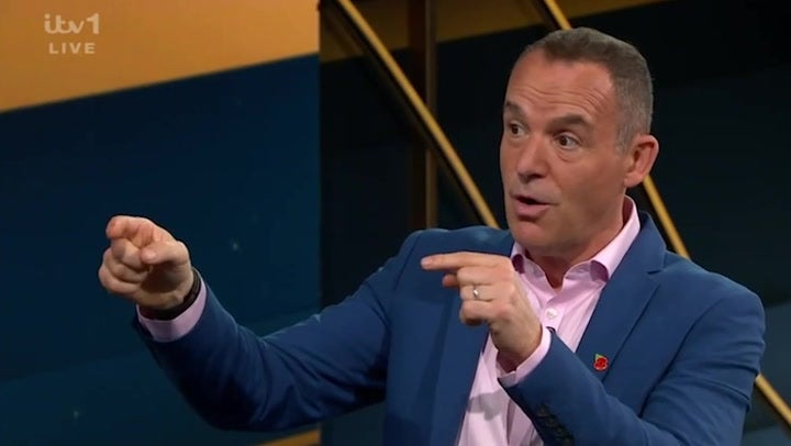 Martin Lewis speaks on his ITV show