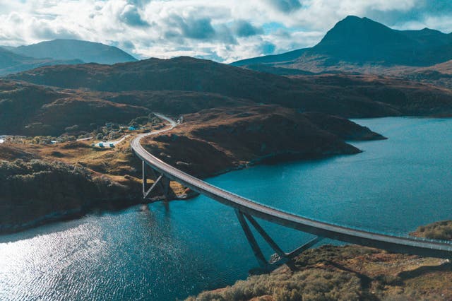 <p>The North Coast 500, a giant loop road trip of the Scottish Islands, has attracted tourists from all over the globe </p>