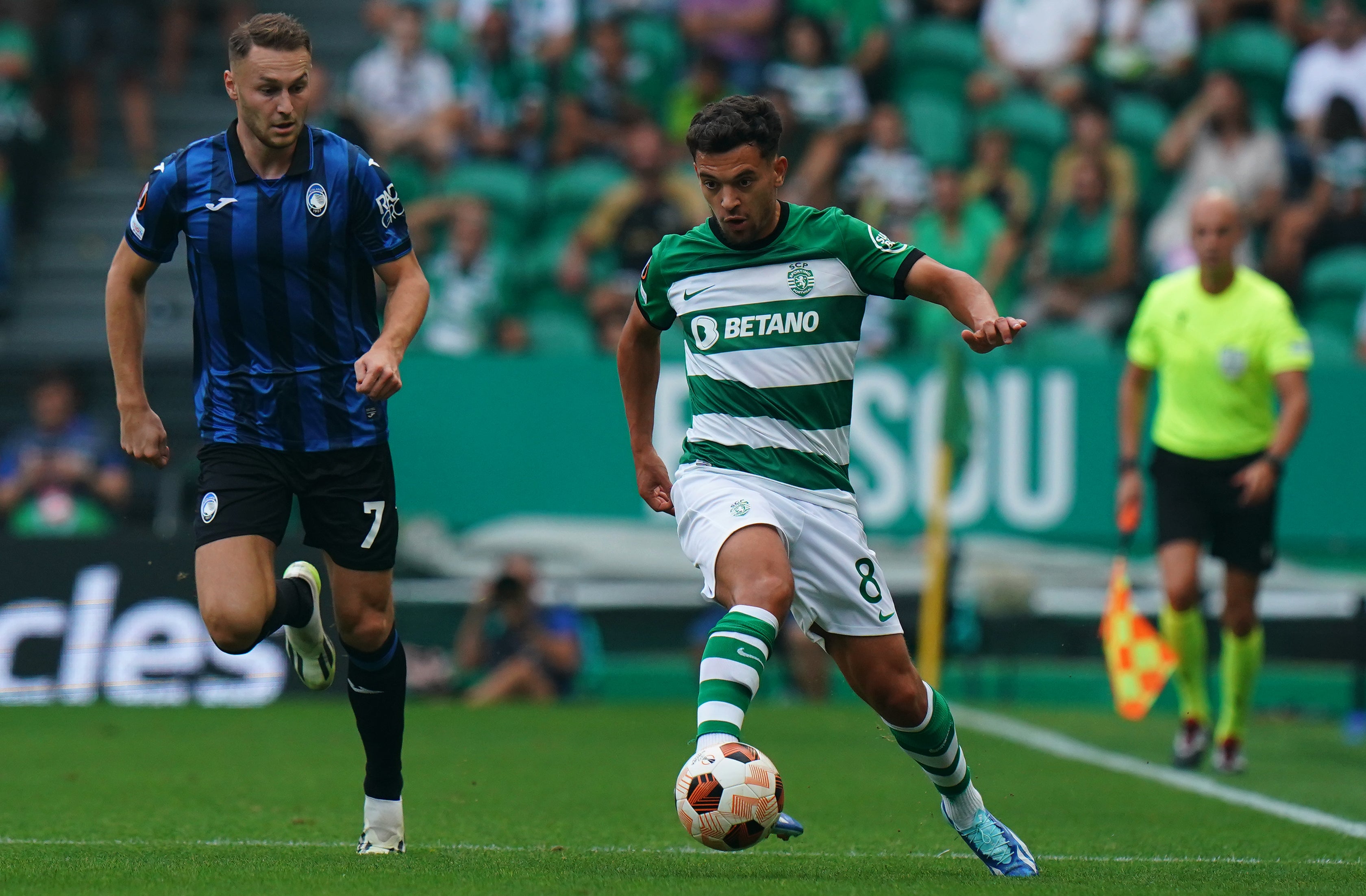 Pedro Goncalves is a key player for Sporting under Ruben Amorim