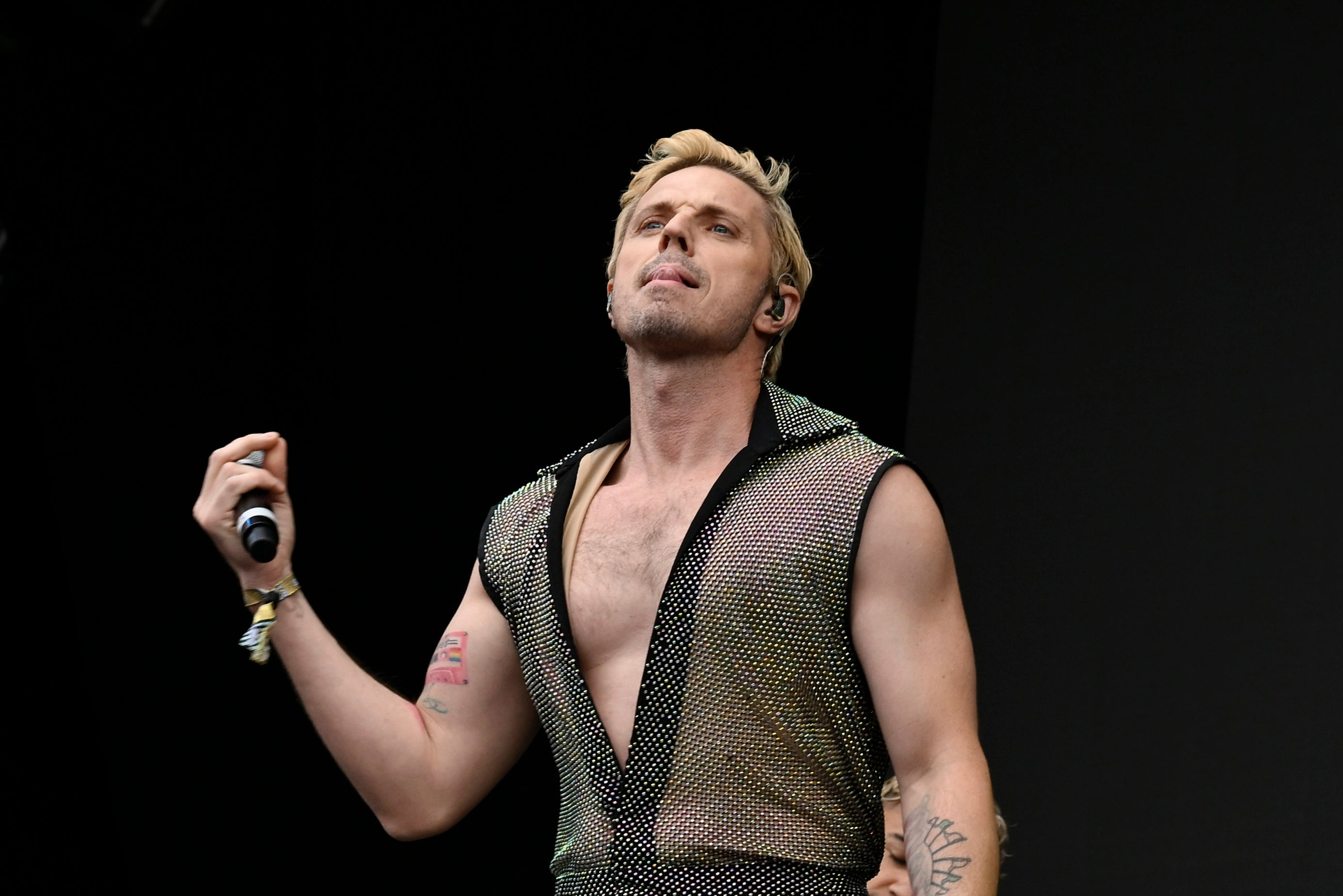 Shears performing in London’s Trafalgar Square for Pride in London last year