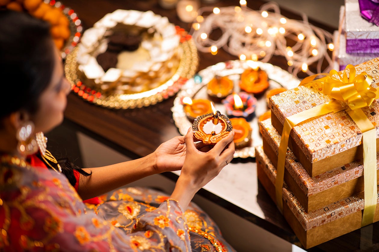 Perhaps the most decadent Diwali feasting comes in the form of savoury and sweet snacks