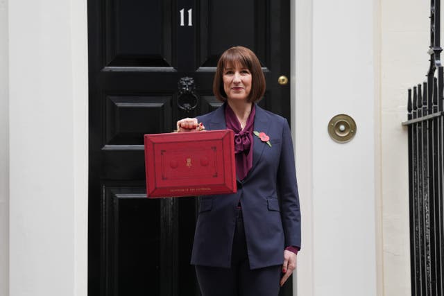 <p>Rachel Reeves before delivering her ‘Budget for change’ </p>