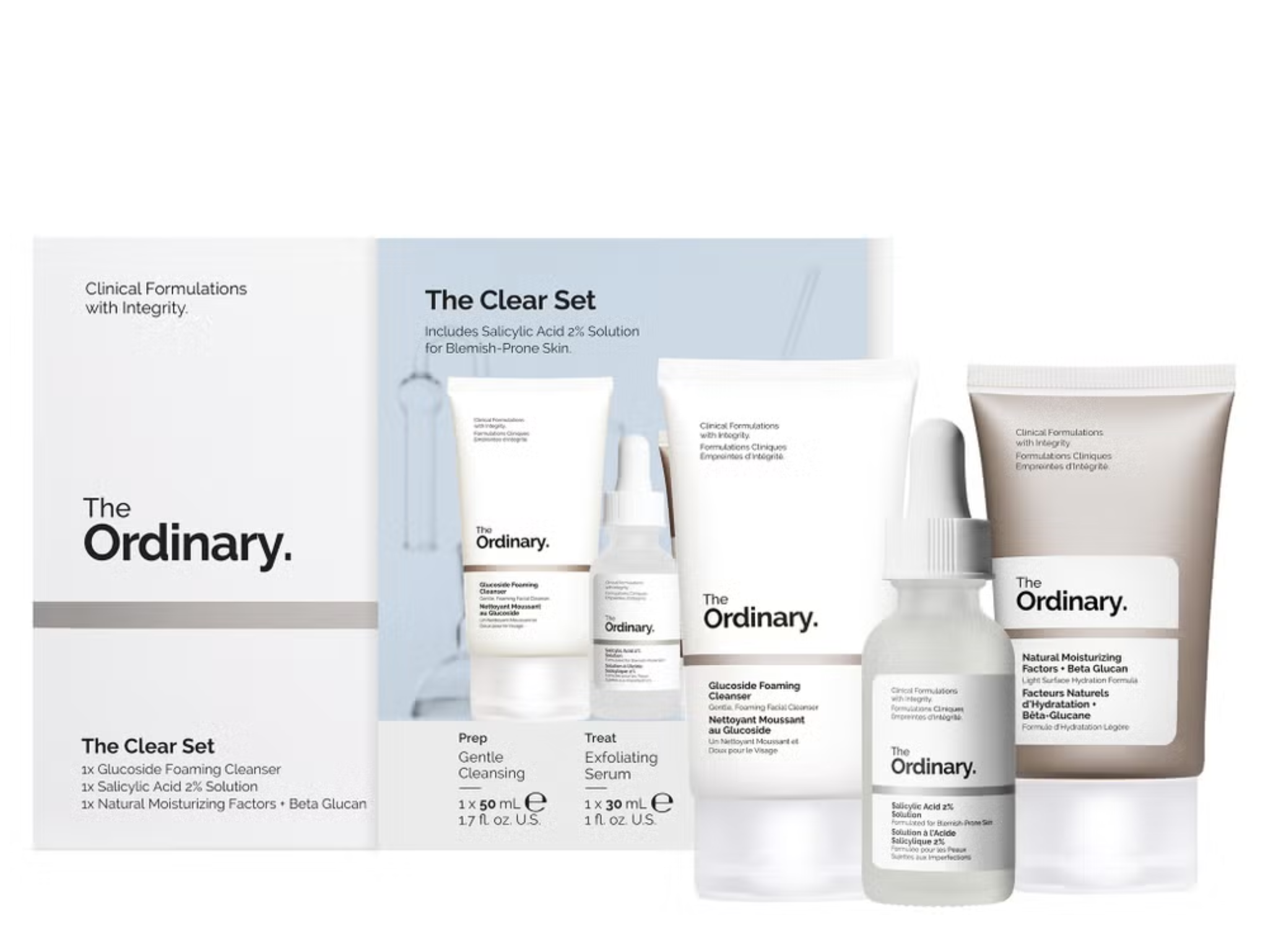 best mens skincare gift sets the ordinary the clear set indybest