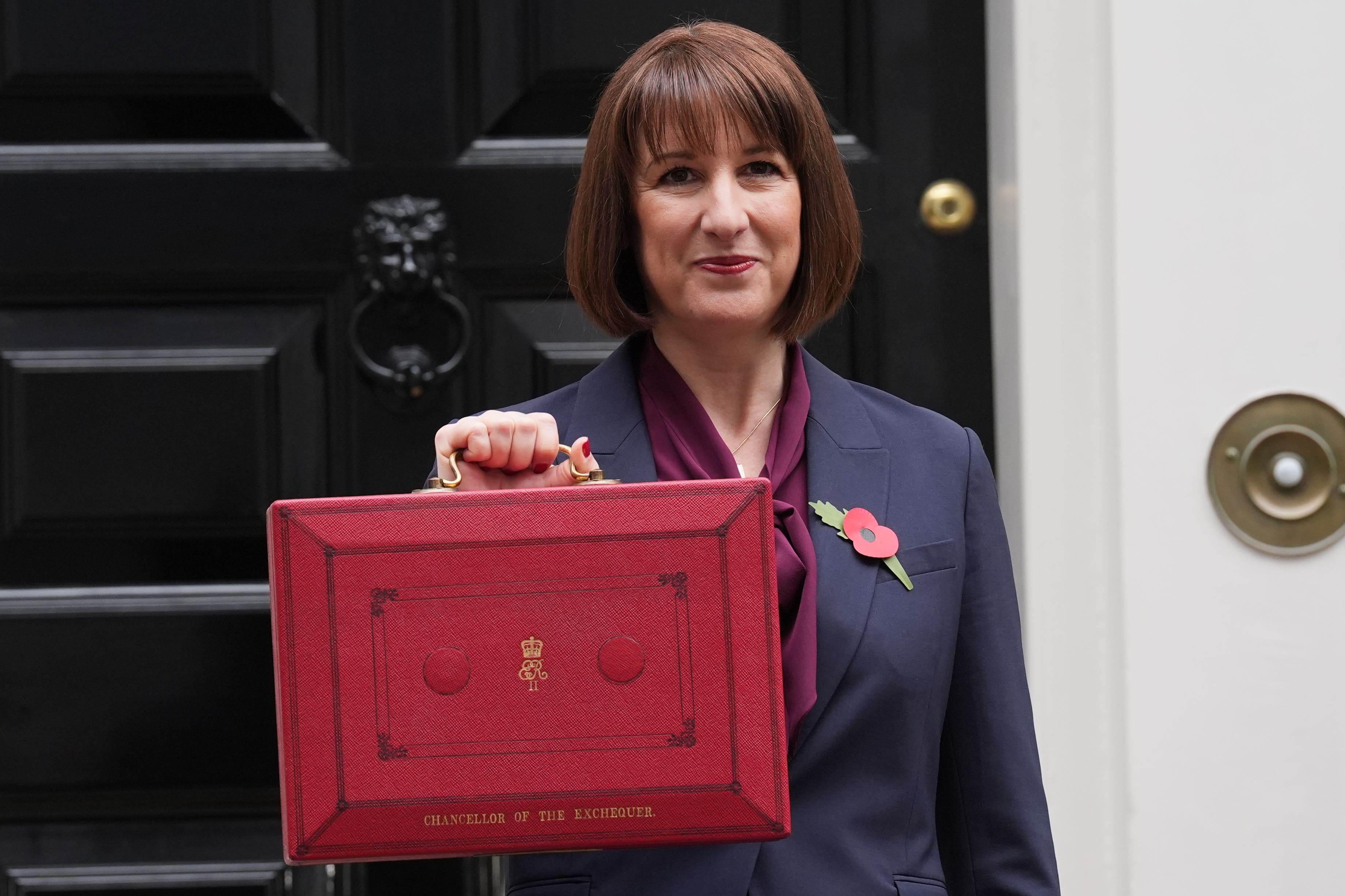 Rachel Reeves before delivering her ‘Budget for change’