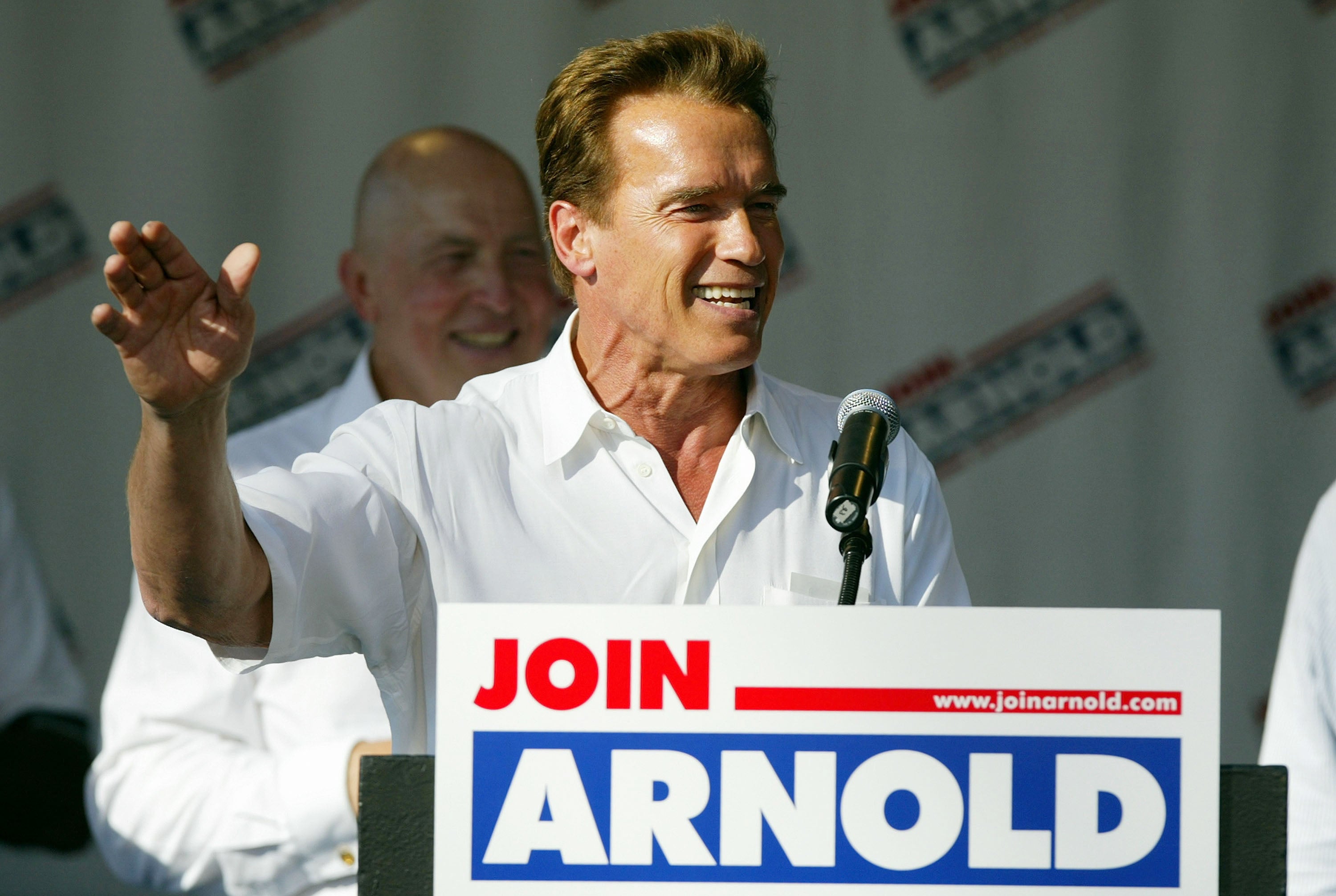 Schwarzenegger was elected as the governor of California in 2003