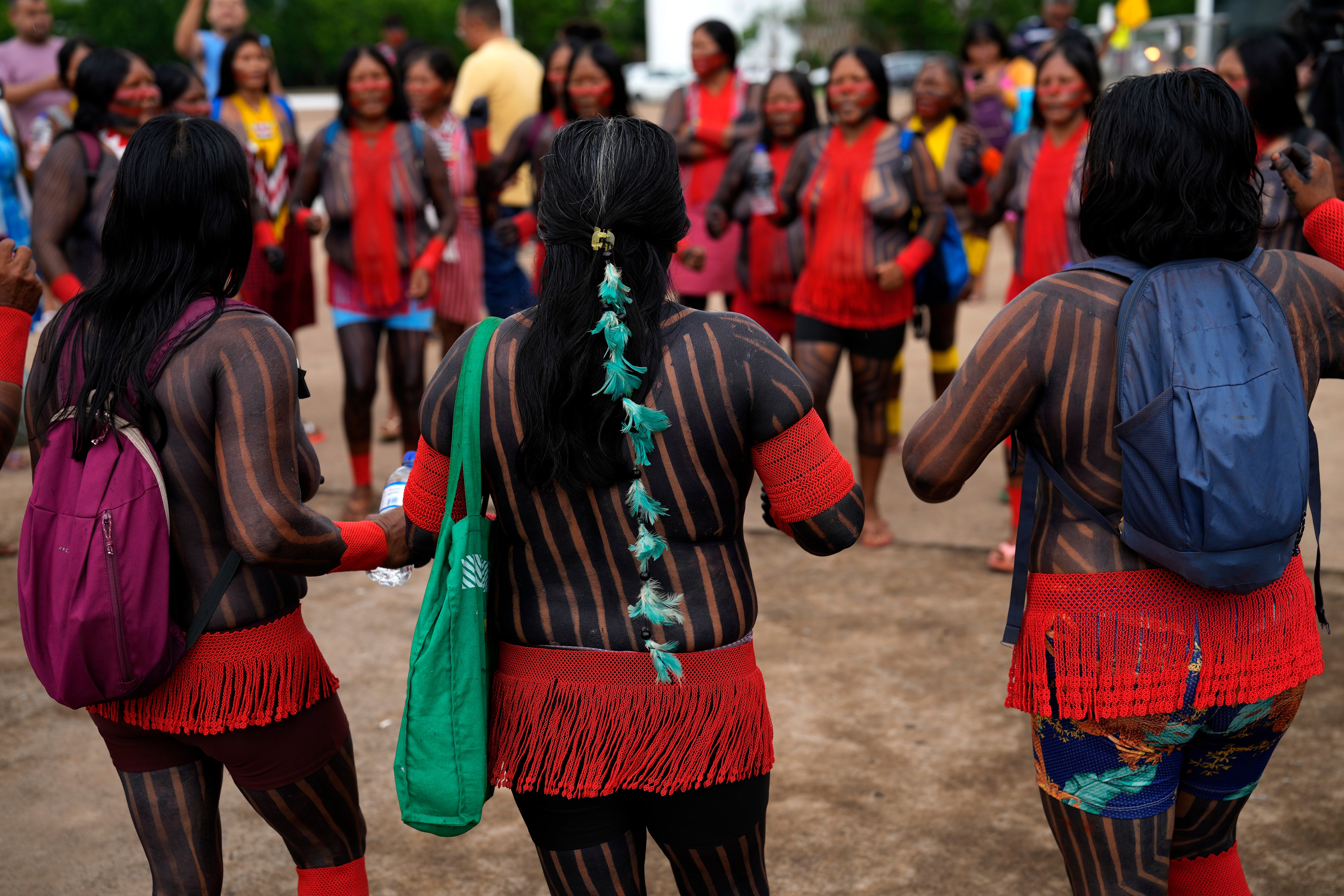 Brazil Indigenous Protest