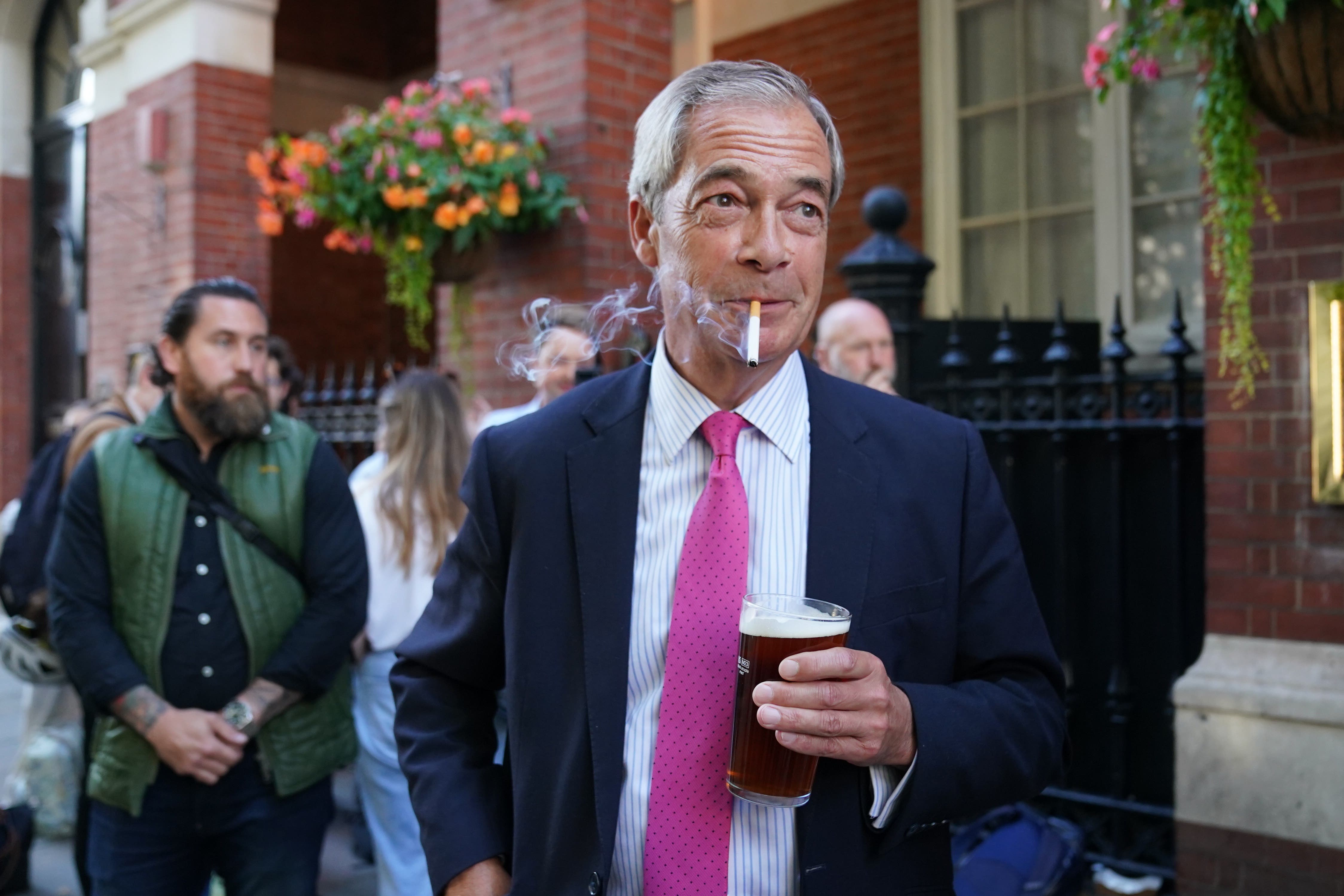 Nigel Farage has spooked the Tories(Stefan Rousseau/PA)