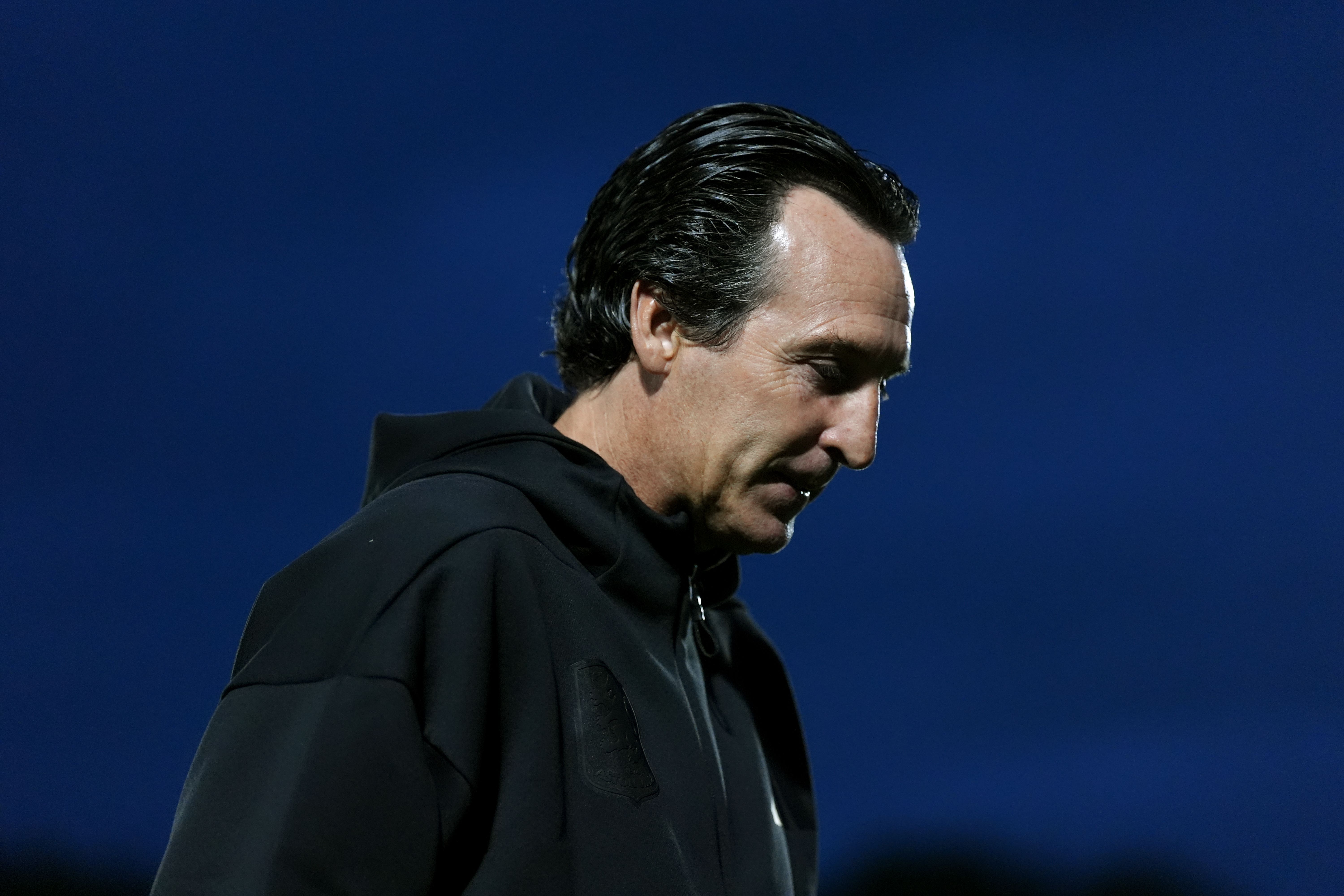 Unai Emery’s side are out of the Carabao Cup (Bradley Collyer/PA)